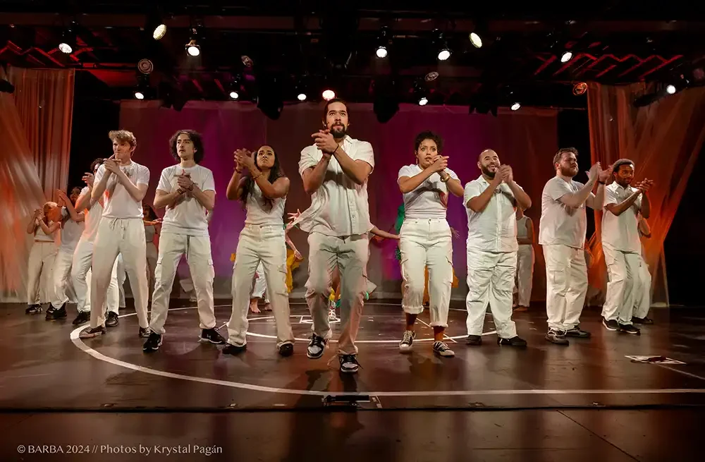 Baiana in white clapping BARBA SHOW credit Krystal Pagán copy.webp