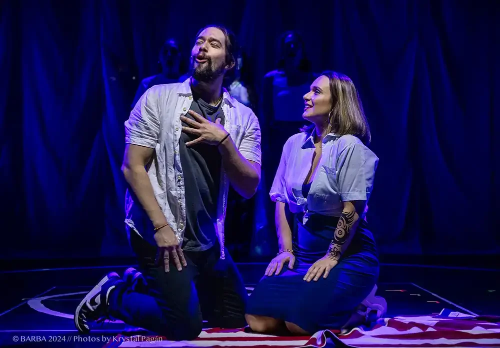Barba singing with Dani at waterfall credit Krystal Pagán copy.webp