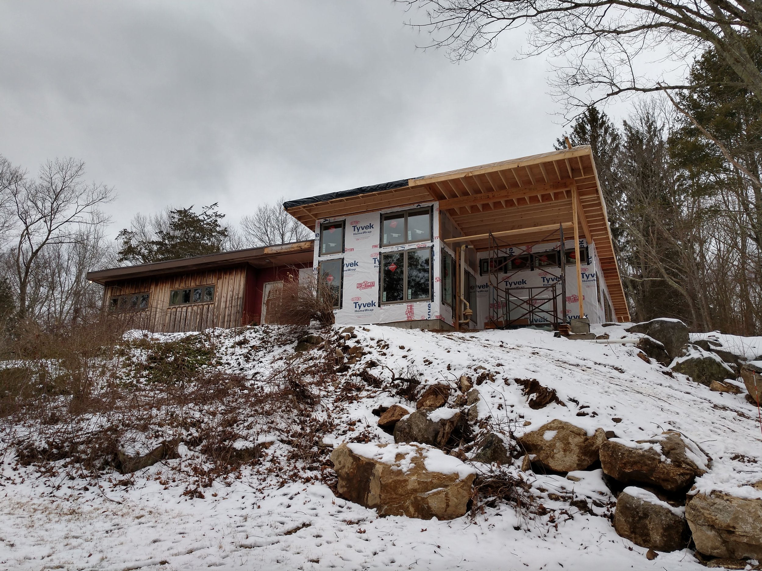 Hebron Hill House - Progress Photos