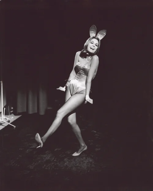 Gloria Steinem, Undercover as a Playboy Bunny, New York, 1963