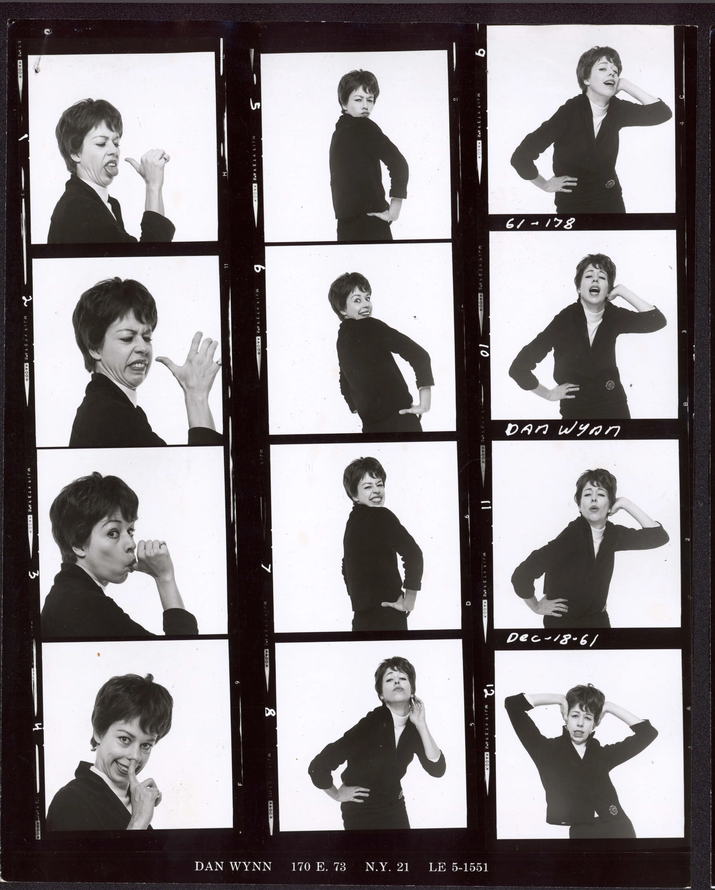 Carol Burnett, 1961