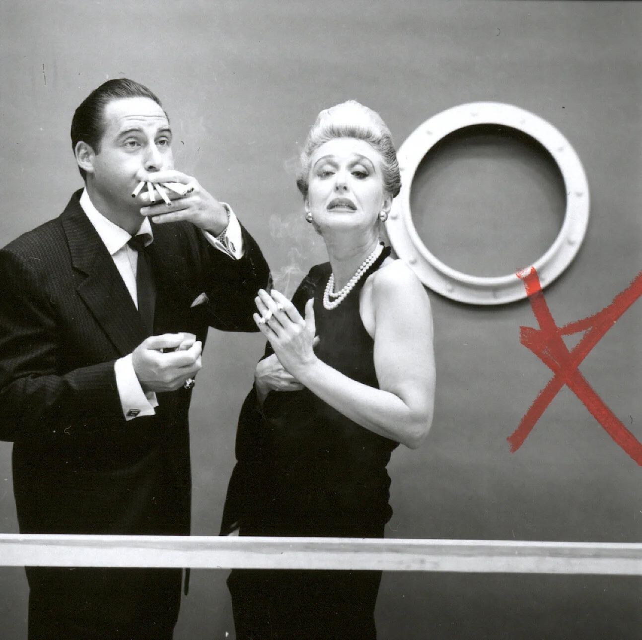 Sid Caeser and Celeste Holm, 1961