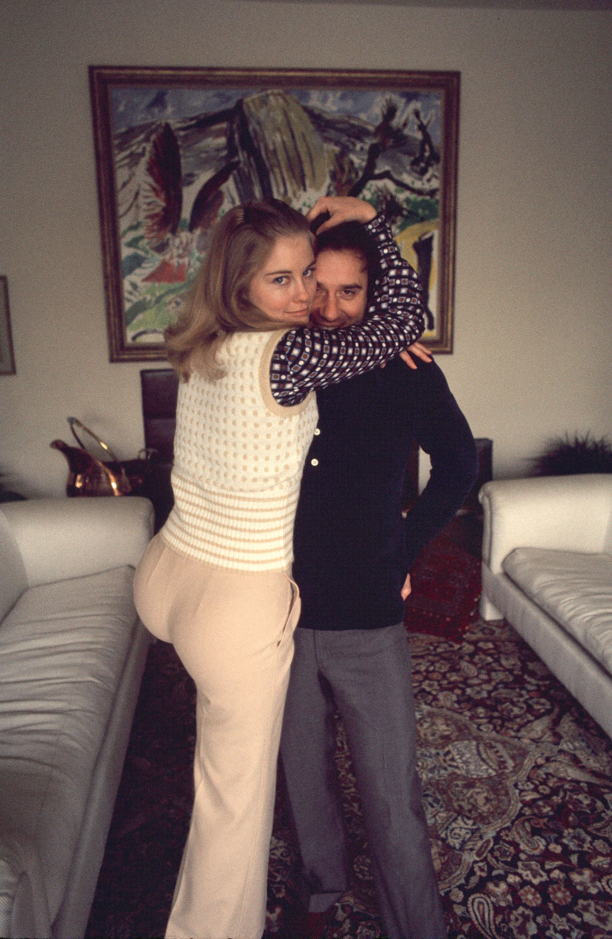 Cybil Shepherd and Peter Bogdonavich, 1974