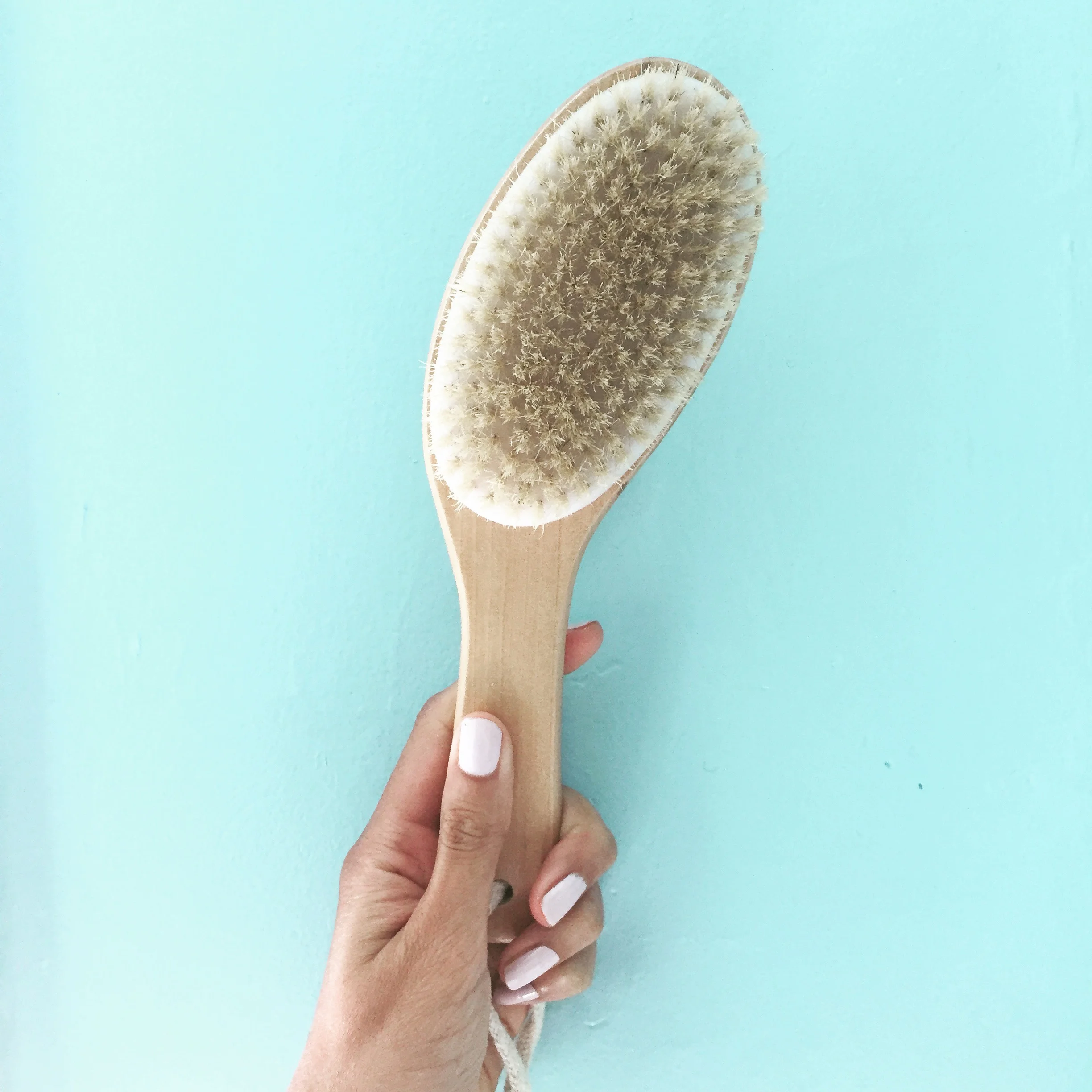 Dry Skin Brushing for Health