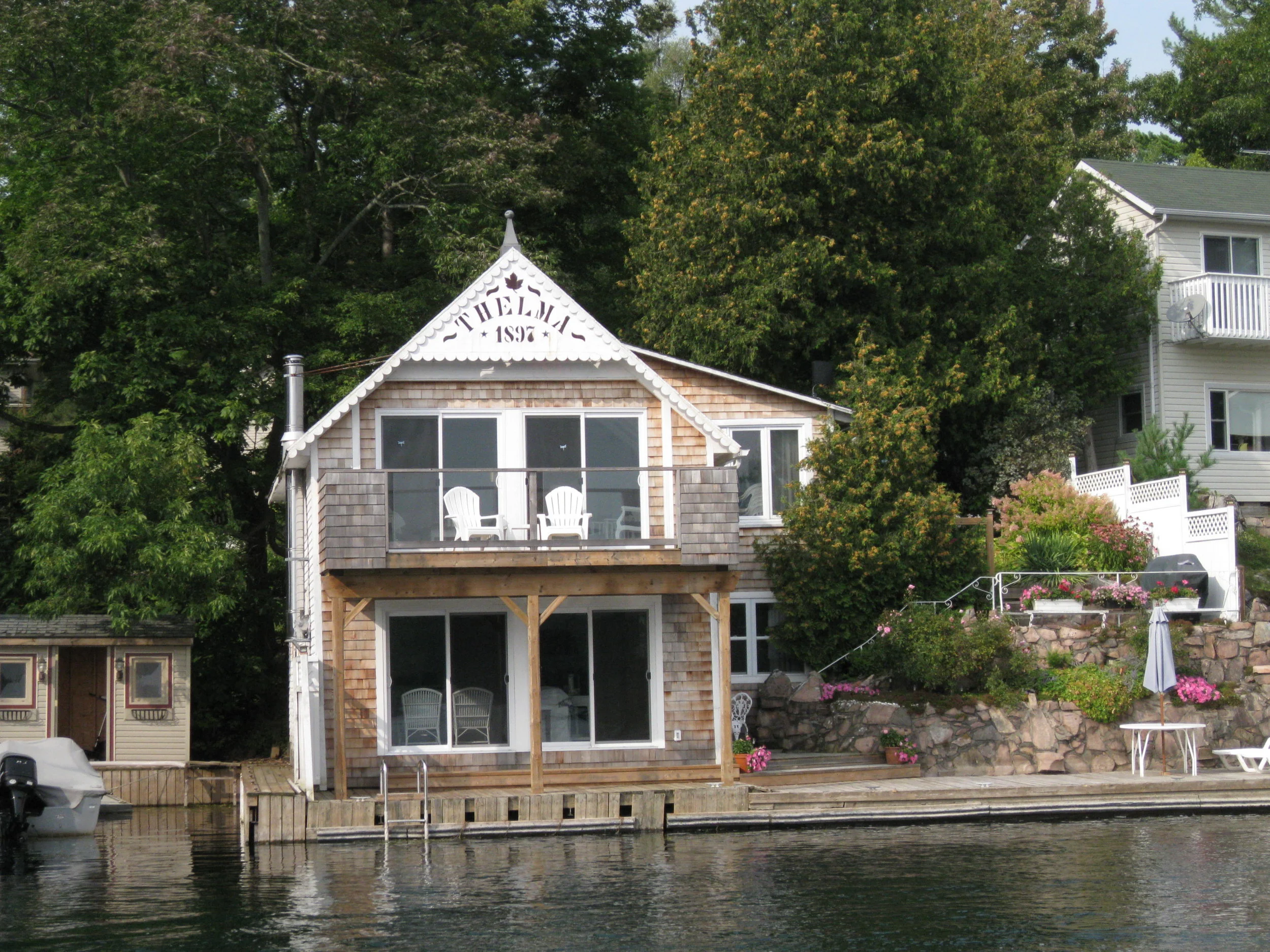Thelma Ivy Lea Cottage Turns 120 Thousand Islands Cottage Rental