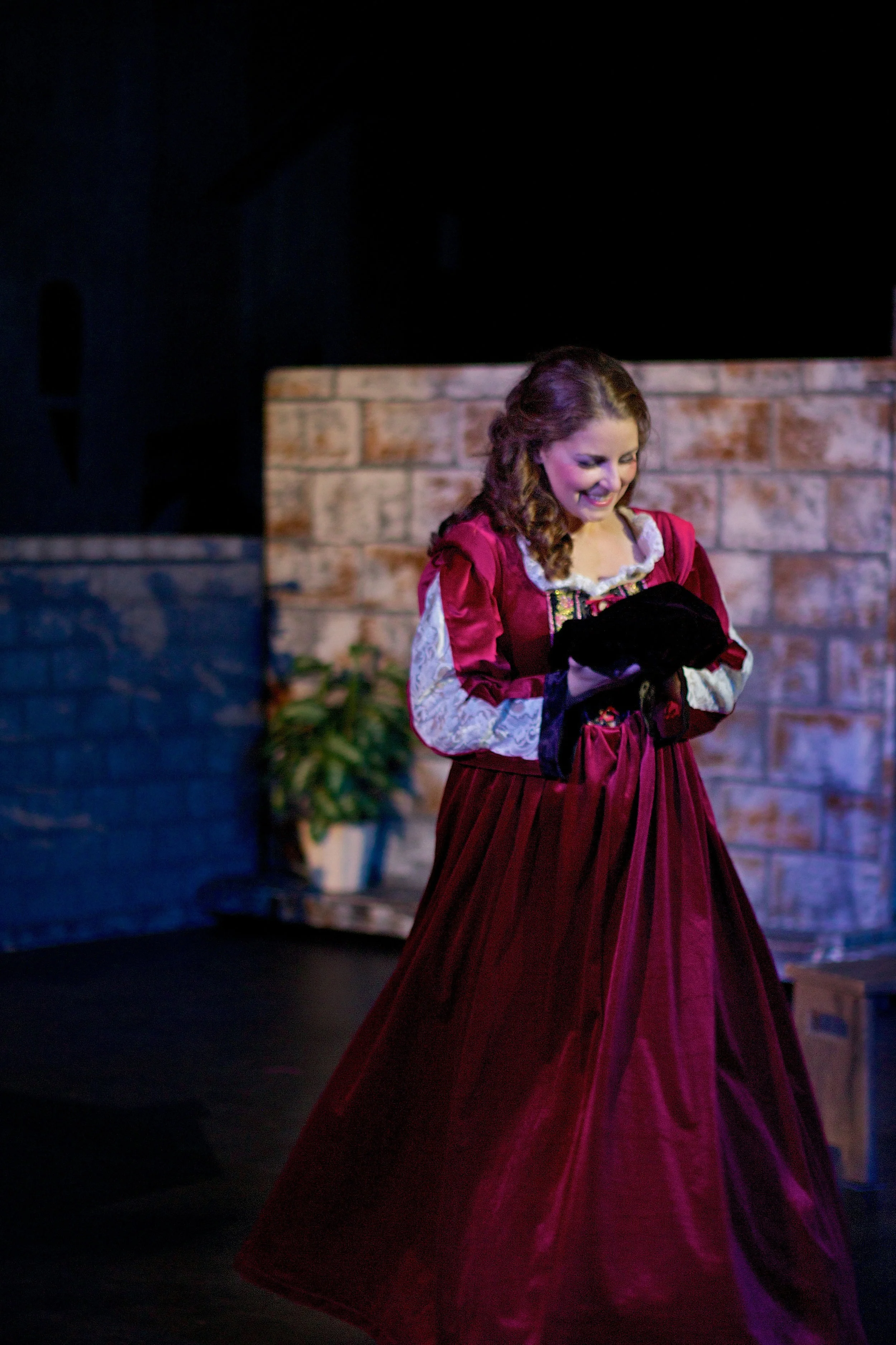 As Gilda ( Rigoletto ) with Pacific Northwest Opera