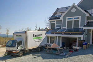 Crew arrives on site