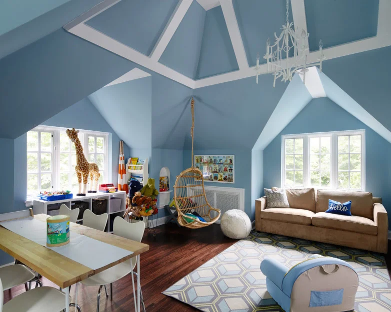 Modern & Bright Playroom