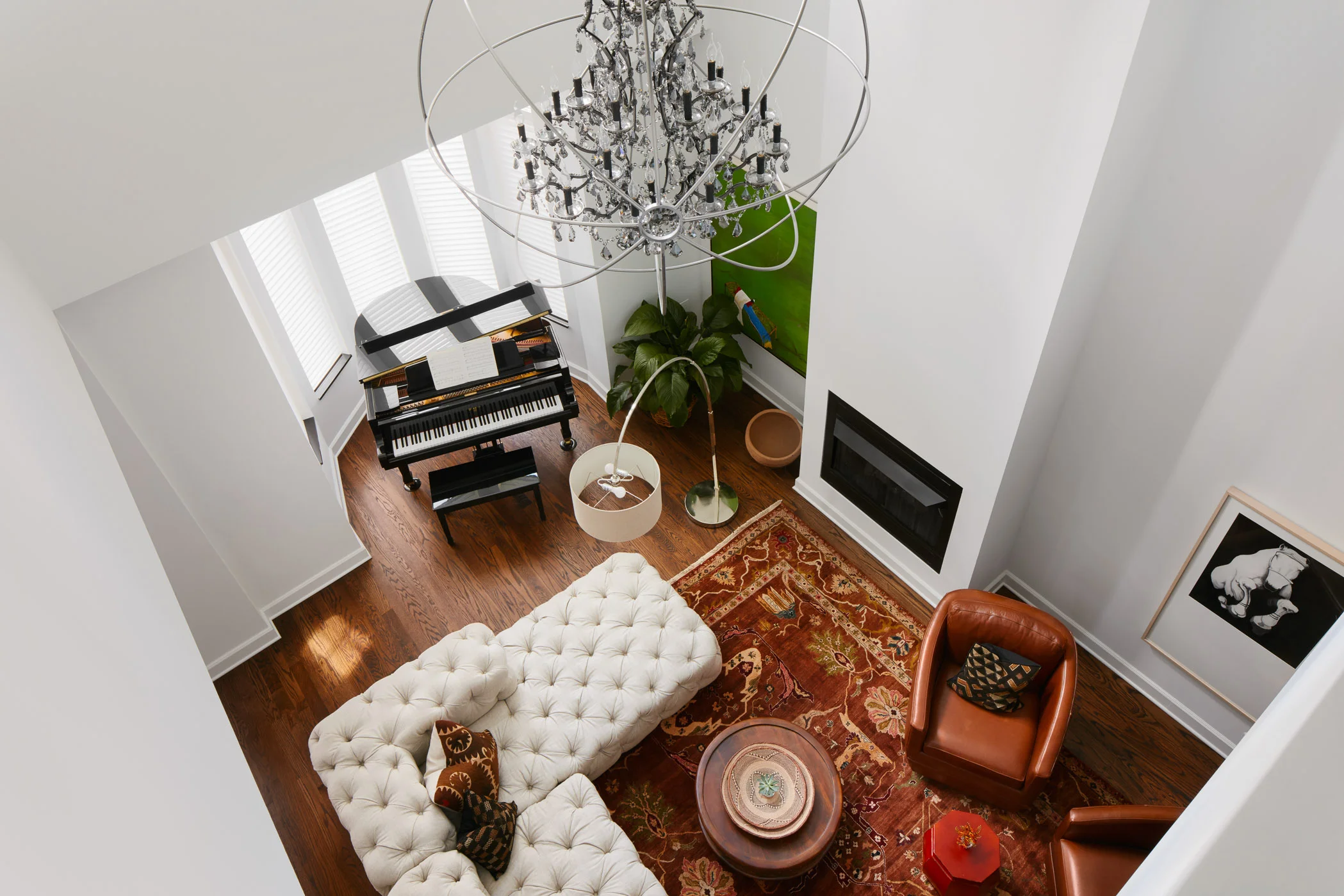 Global Modern Living Room
