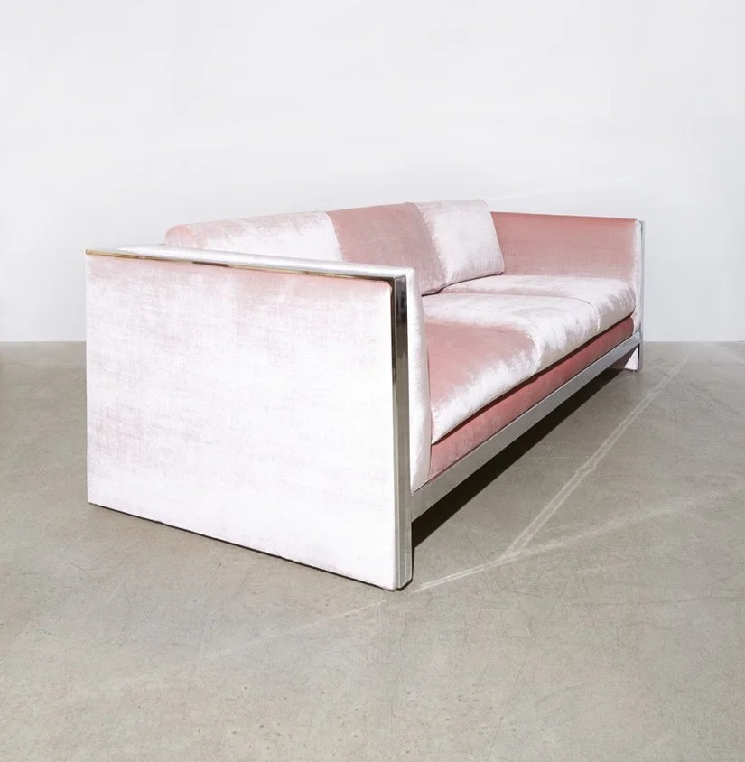 Milo Baughman, Chrome Sofa