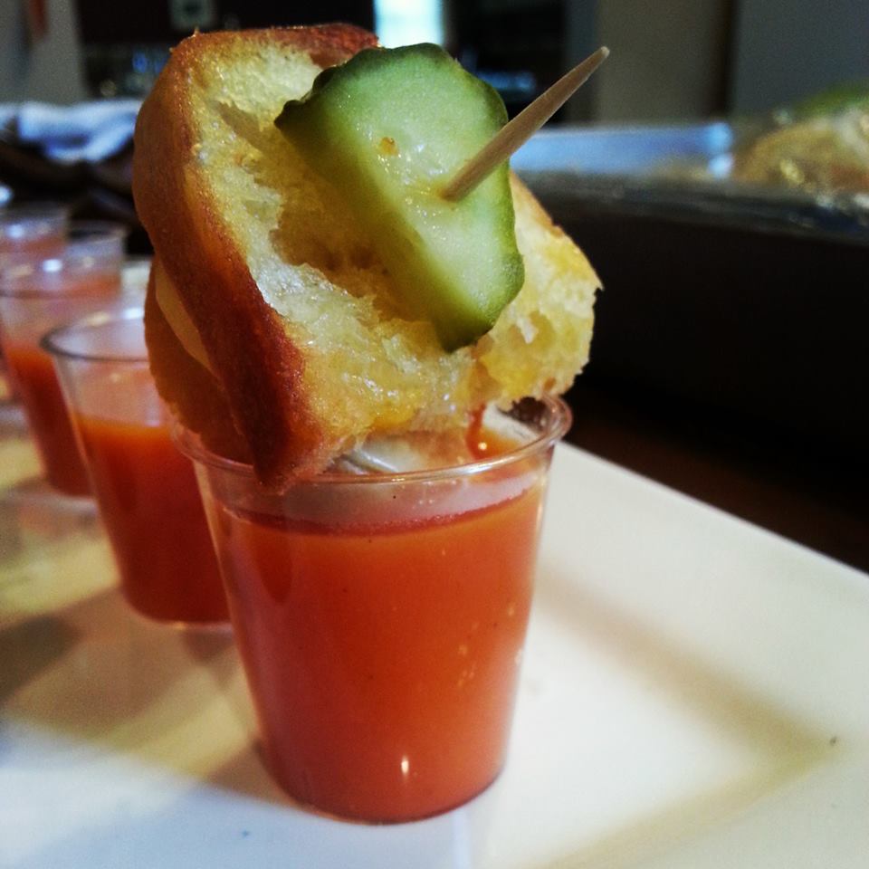 Mini Grilled Cheese with Homemade Ketchup