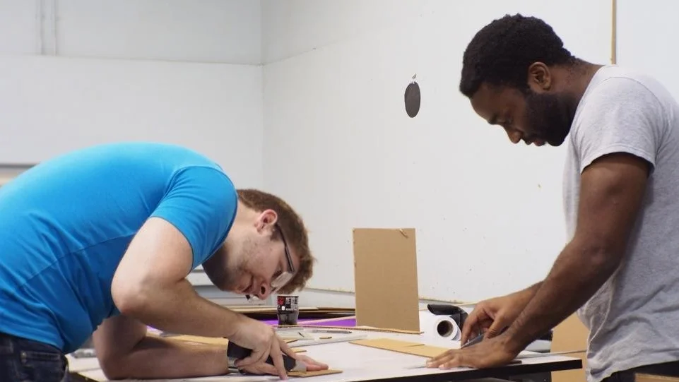 Creating early mockups of the Axis Desk