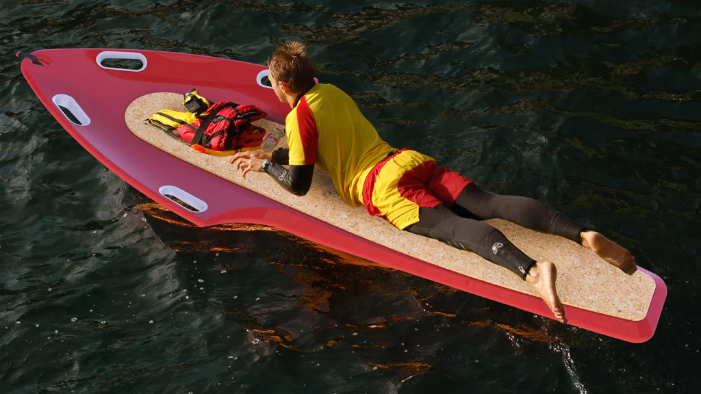 Ray: Ecofriendly Lifeguard Rescue Board