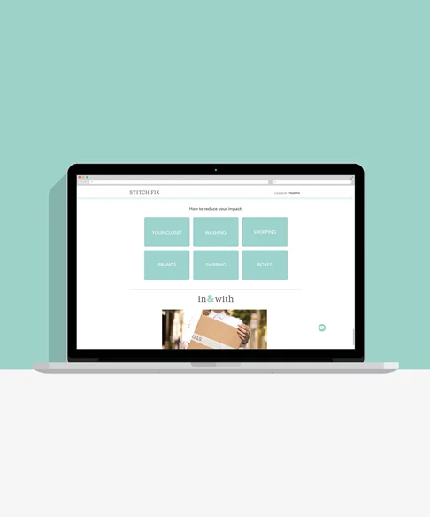 Redeveloping the Stitch Fix strategy.