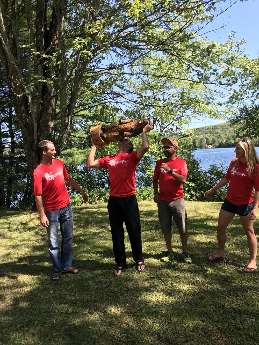 When in Canada, you treat the trophy like the Stanley Cup...