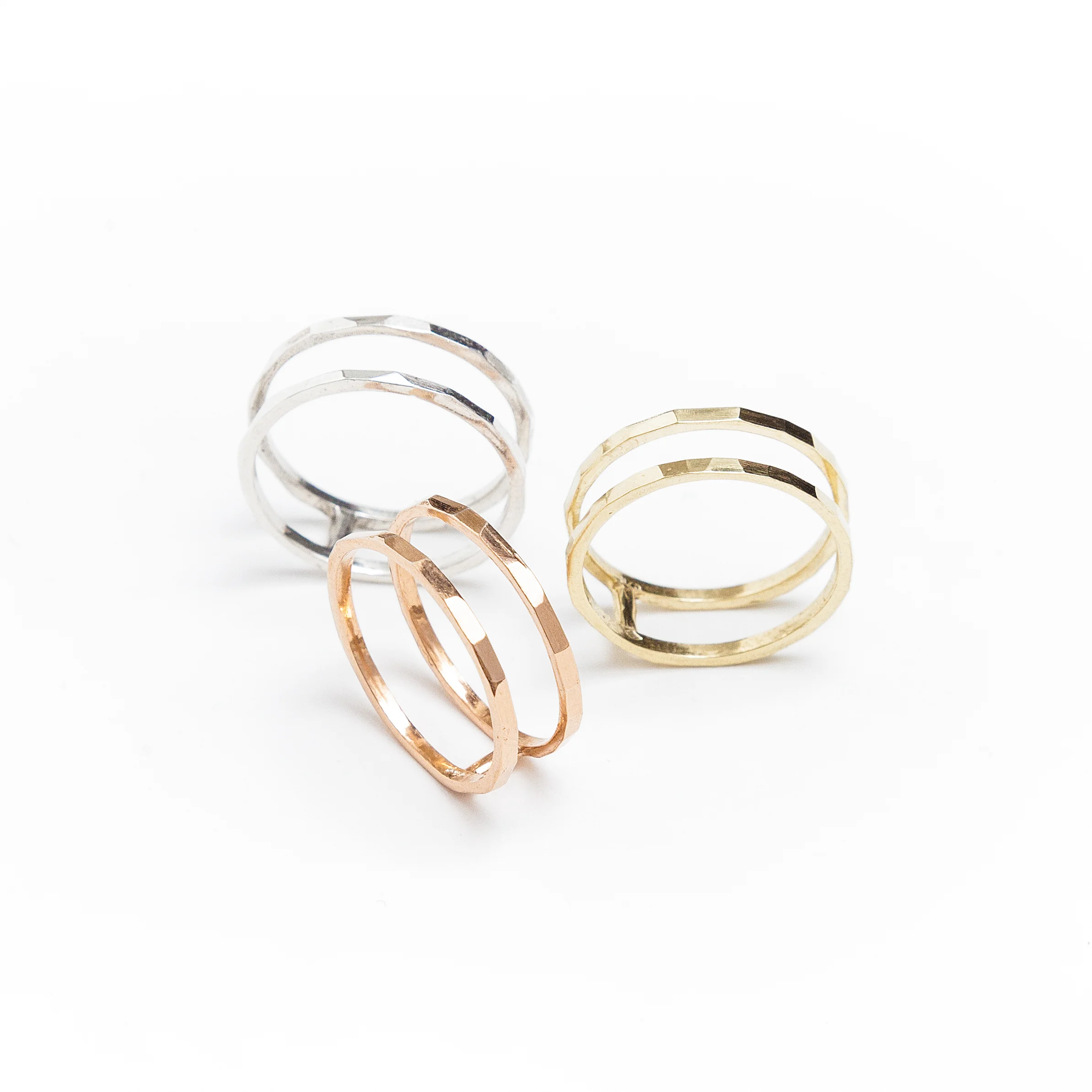 Double Facet Rings