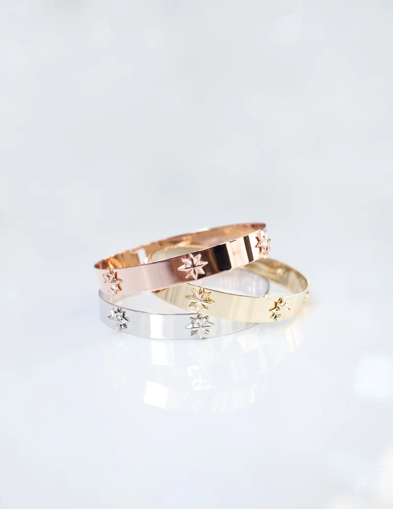 Star Studs Bangle