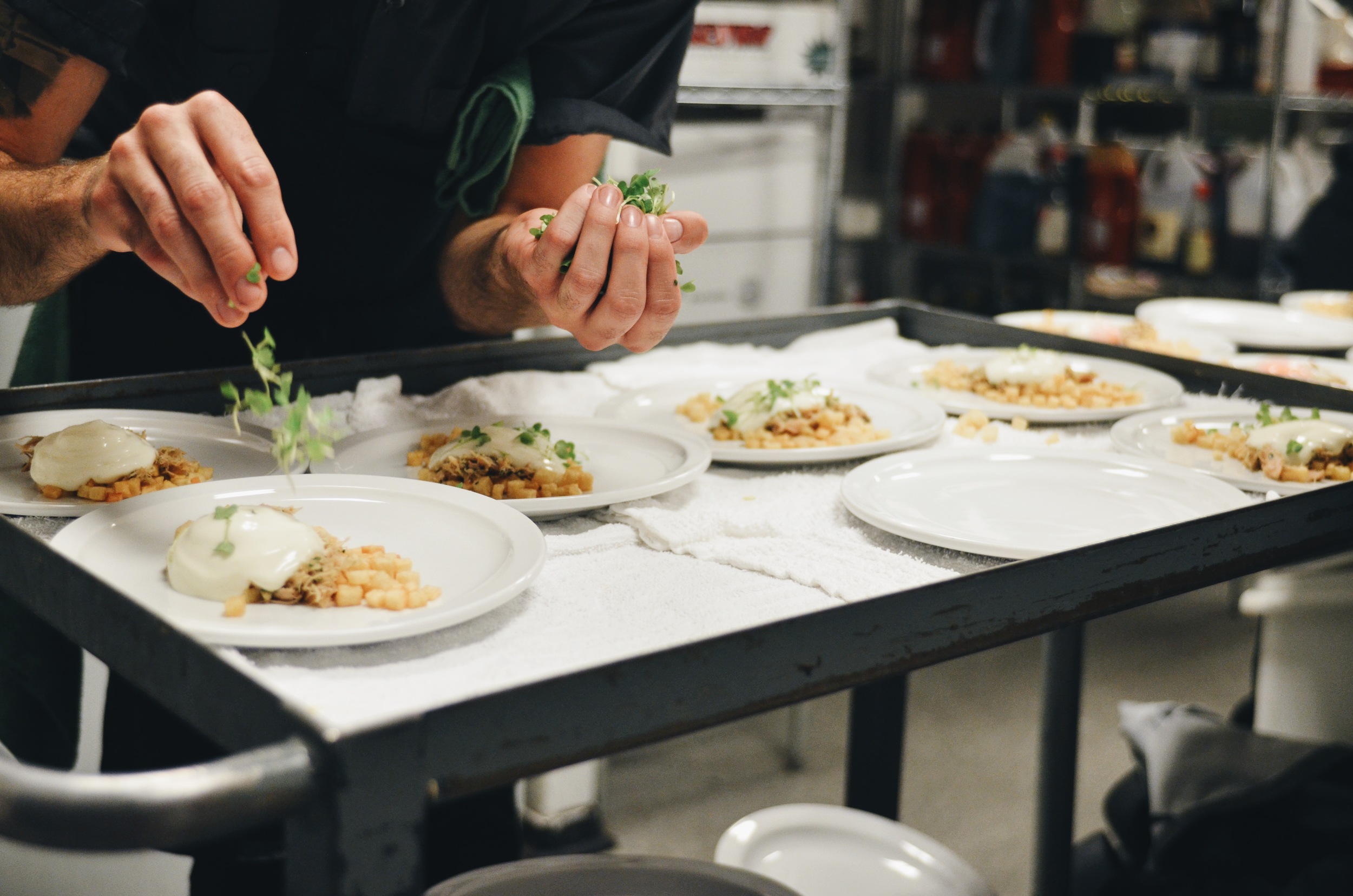 This is one of my favourite shots from the kitchen. I love the action and the mood of the photo.