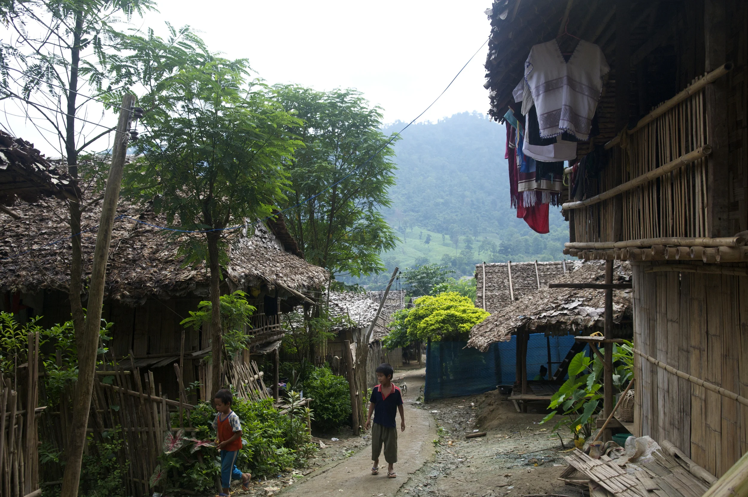 Mae La, Thailand's largest refugee camp. (Credit: Dene-Hern Chen)