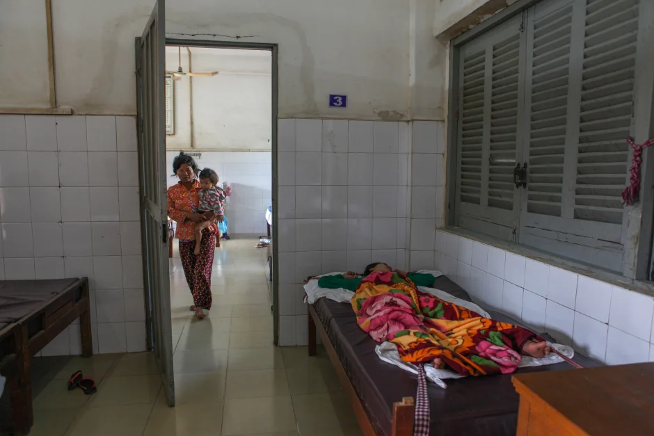 Cambodia's mental health facilities are understaffed and under-financed, crippling a population of people who are plagued with mental health issues from the Khmer Rouge. (Credit: Kara Fox)