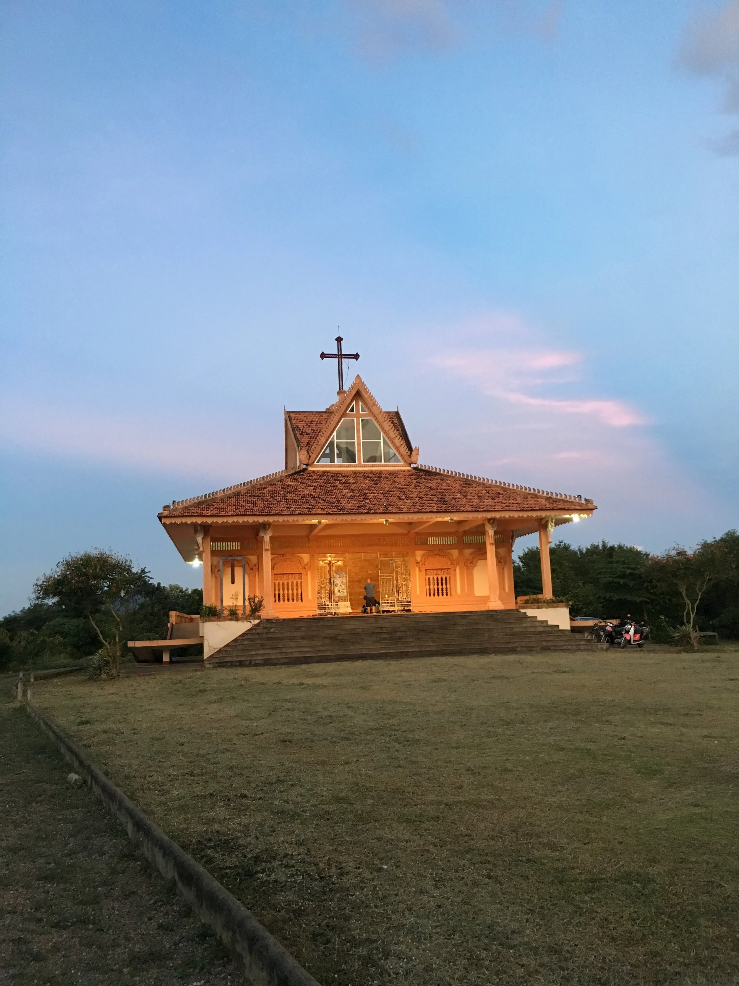 The Marist church in Pailin City, Cambodia. (Credit: Dene-Hern Chen)
