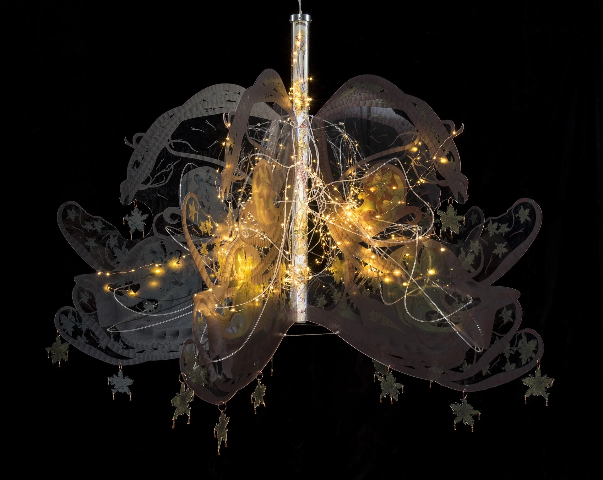 Creosote Chandelier