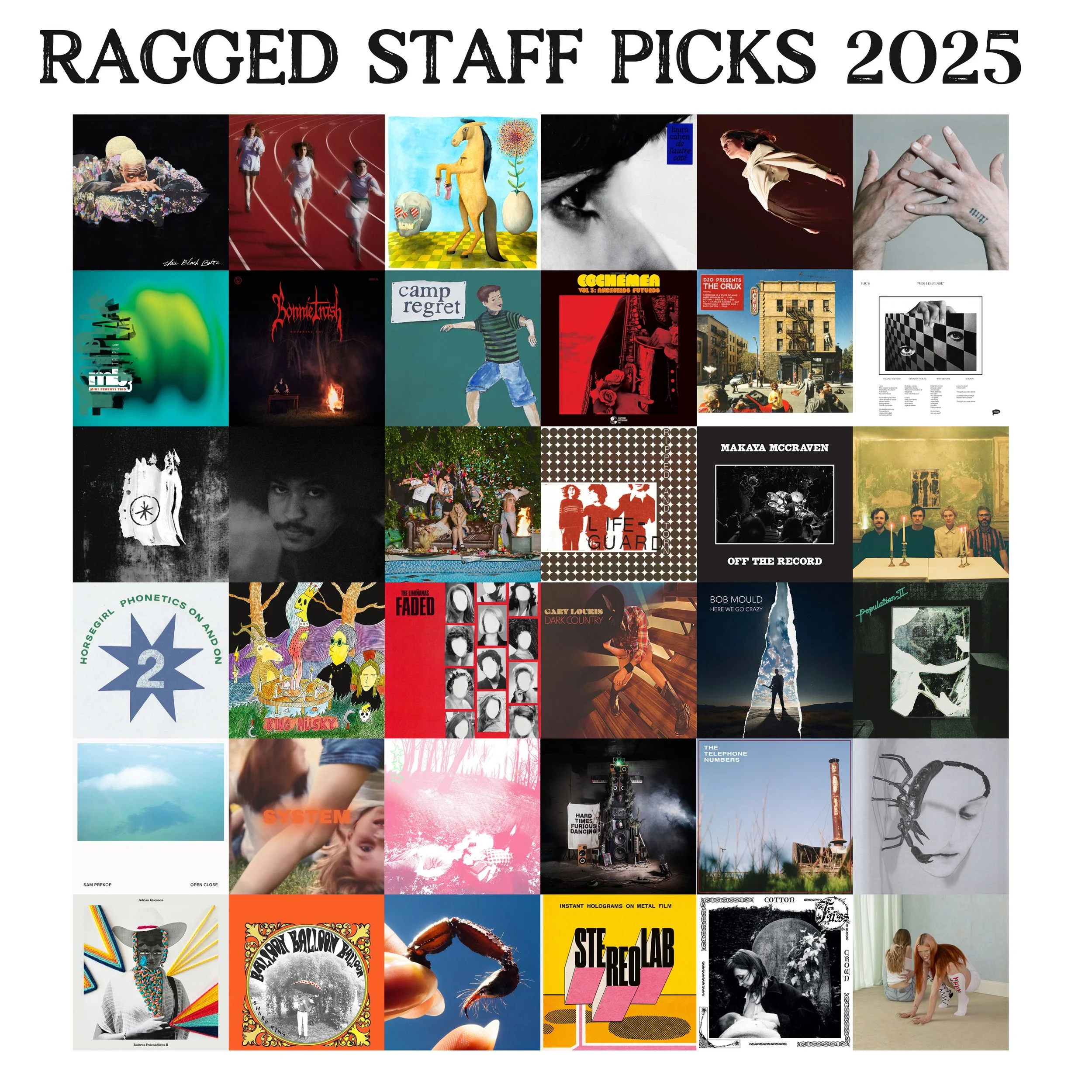 2025 Ragged Staff Picks