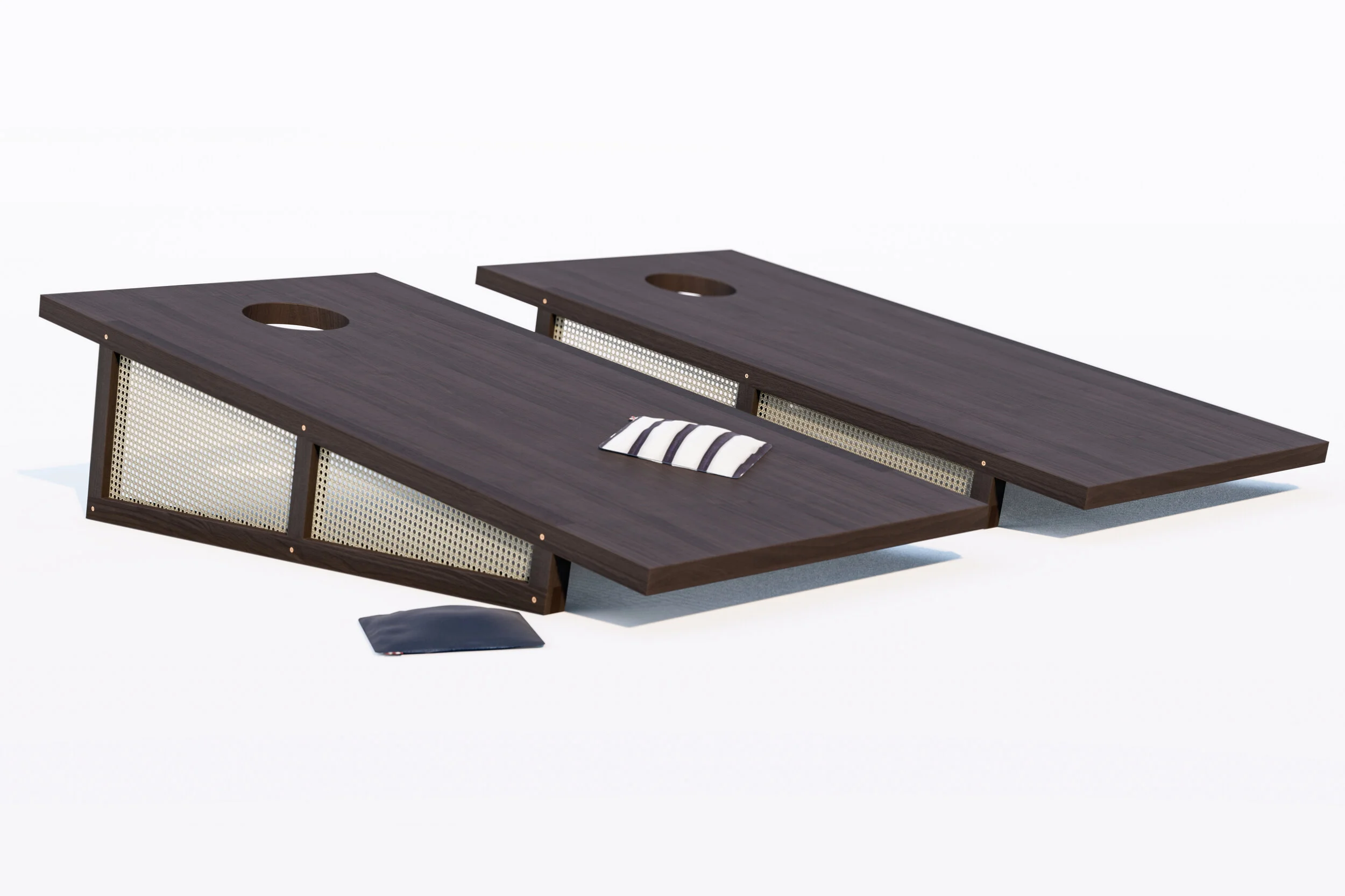 Matthias Kaupermann Handcrafted Heirloom Quality Luxury Cornhole Performance Outdoor Walnut Cane Furniture Landscape Architecture Interior Design Hospitality Design Charleston