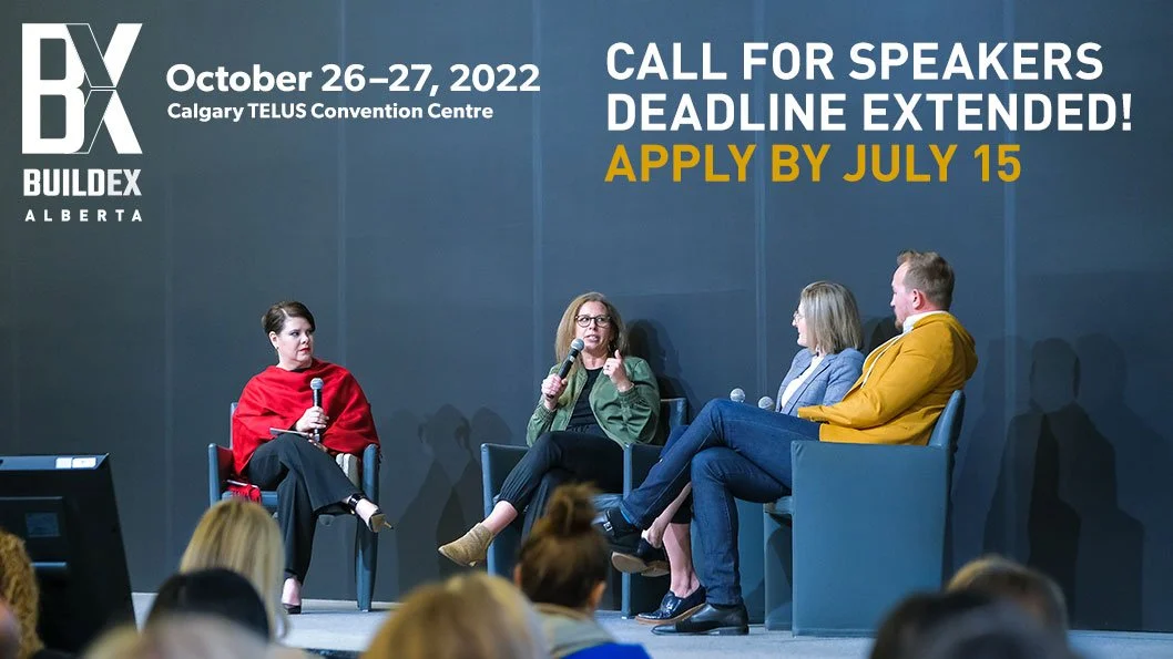 BUILDEX Alberta Call for Speakers Closes July 15, 2022