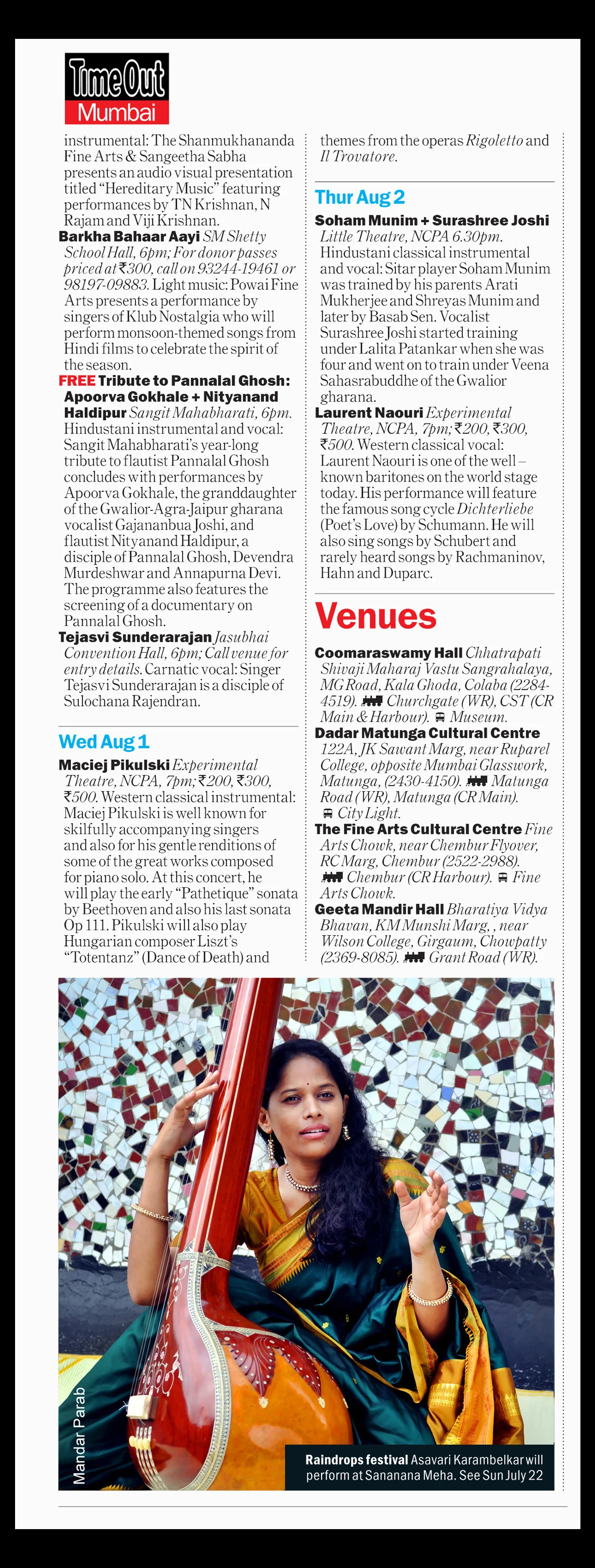TimeOut Mumbai - Events