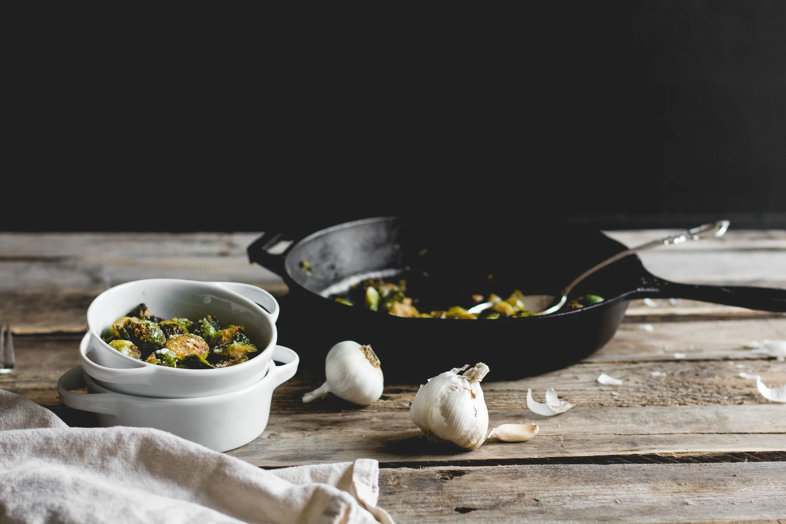 Brussels Sprouts with Garlic, Parmesan + Beer-6.jpg