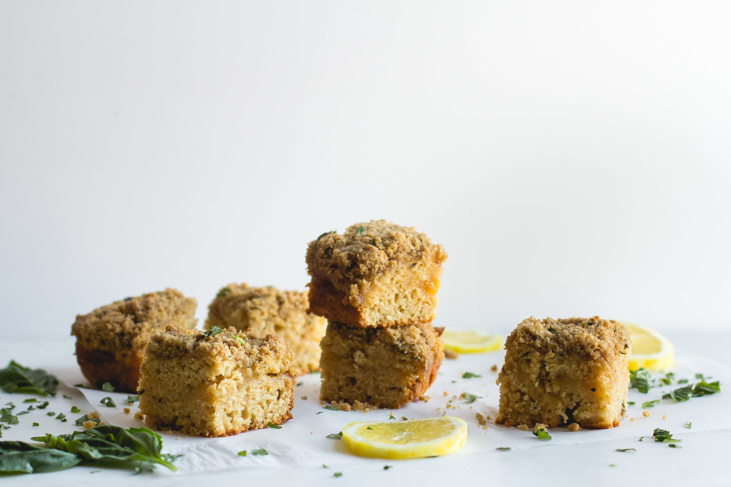 LemonBasil Whole Wheat Coffee Cake [and finding solace in the village