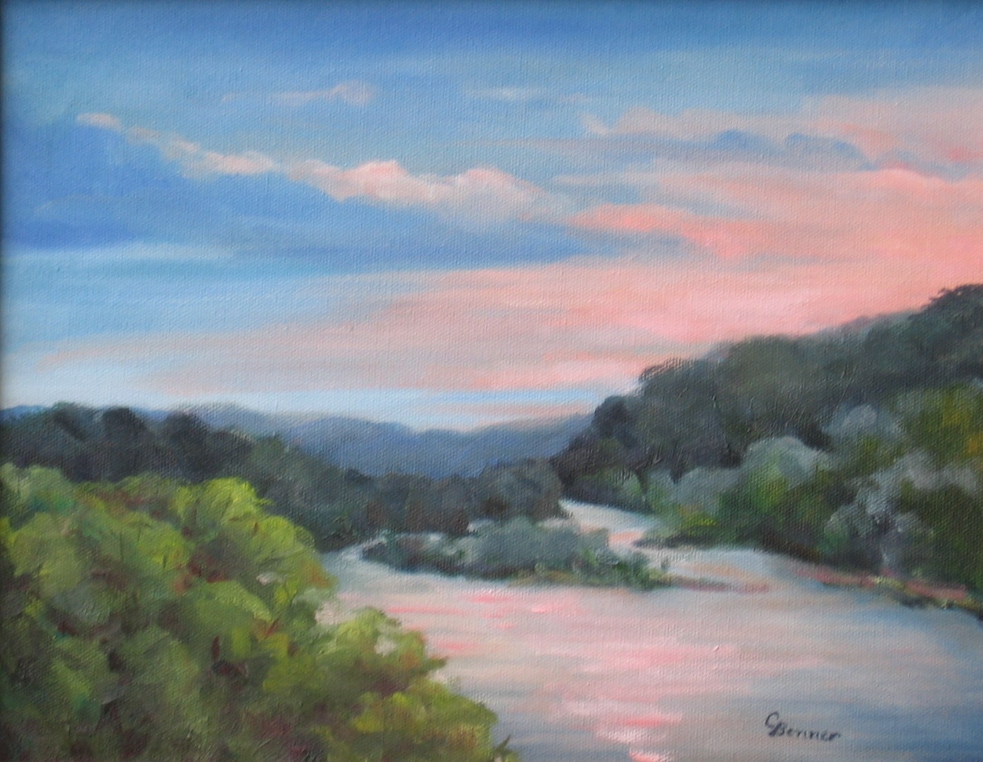 Sunset on the Delaware