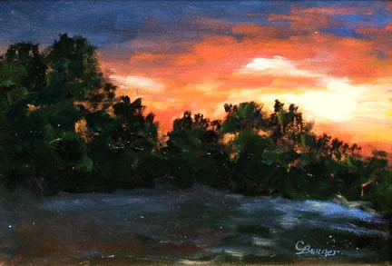 Sunset from our Deck