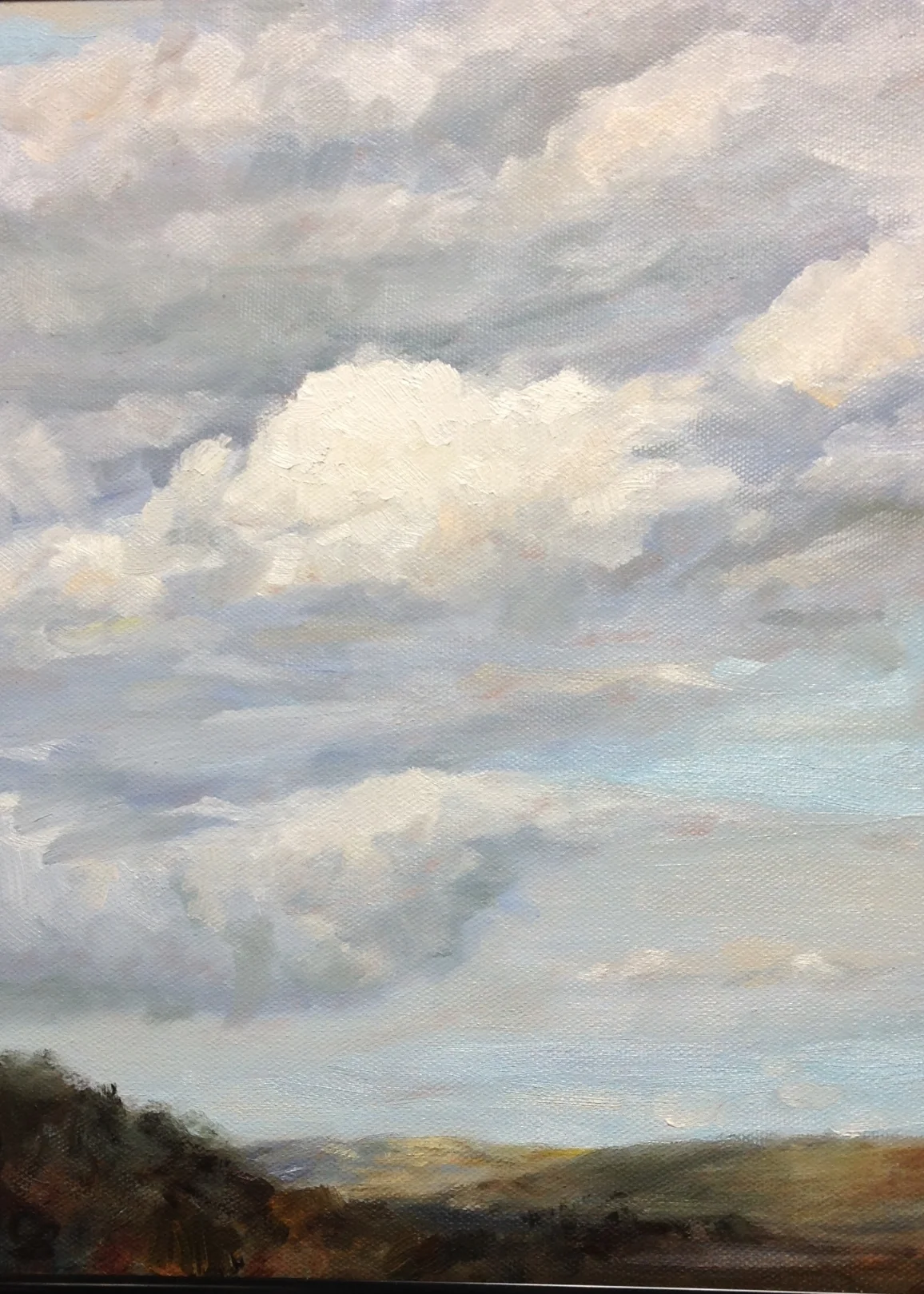 Clouds over NJ from Morgan Hill