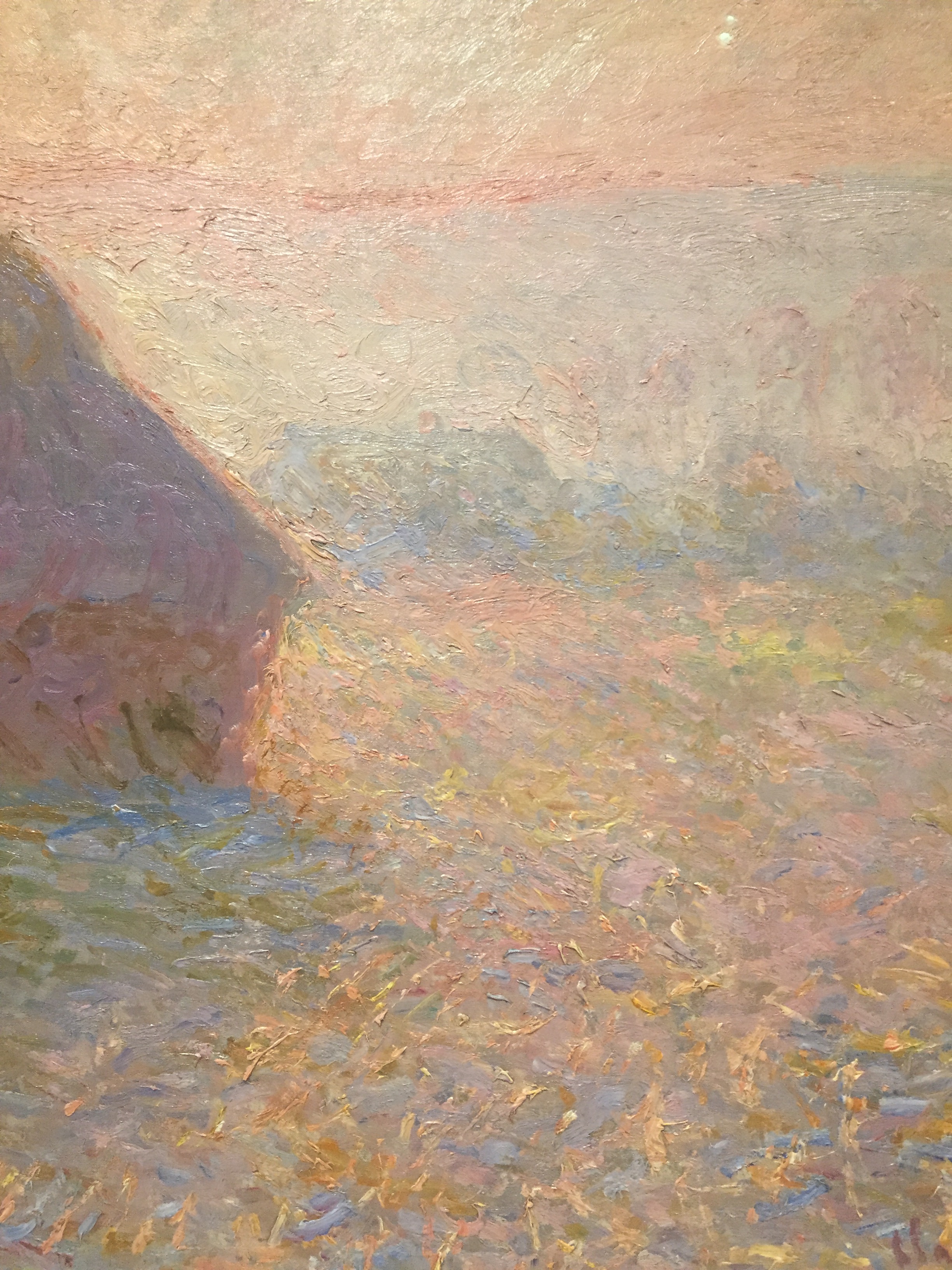 Monet, "Grainstack, Sun in the Midst," Minneapolis Institute of Art. 
