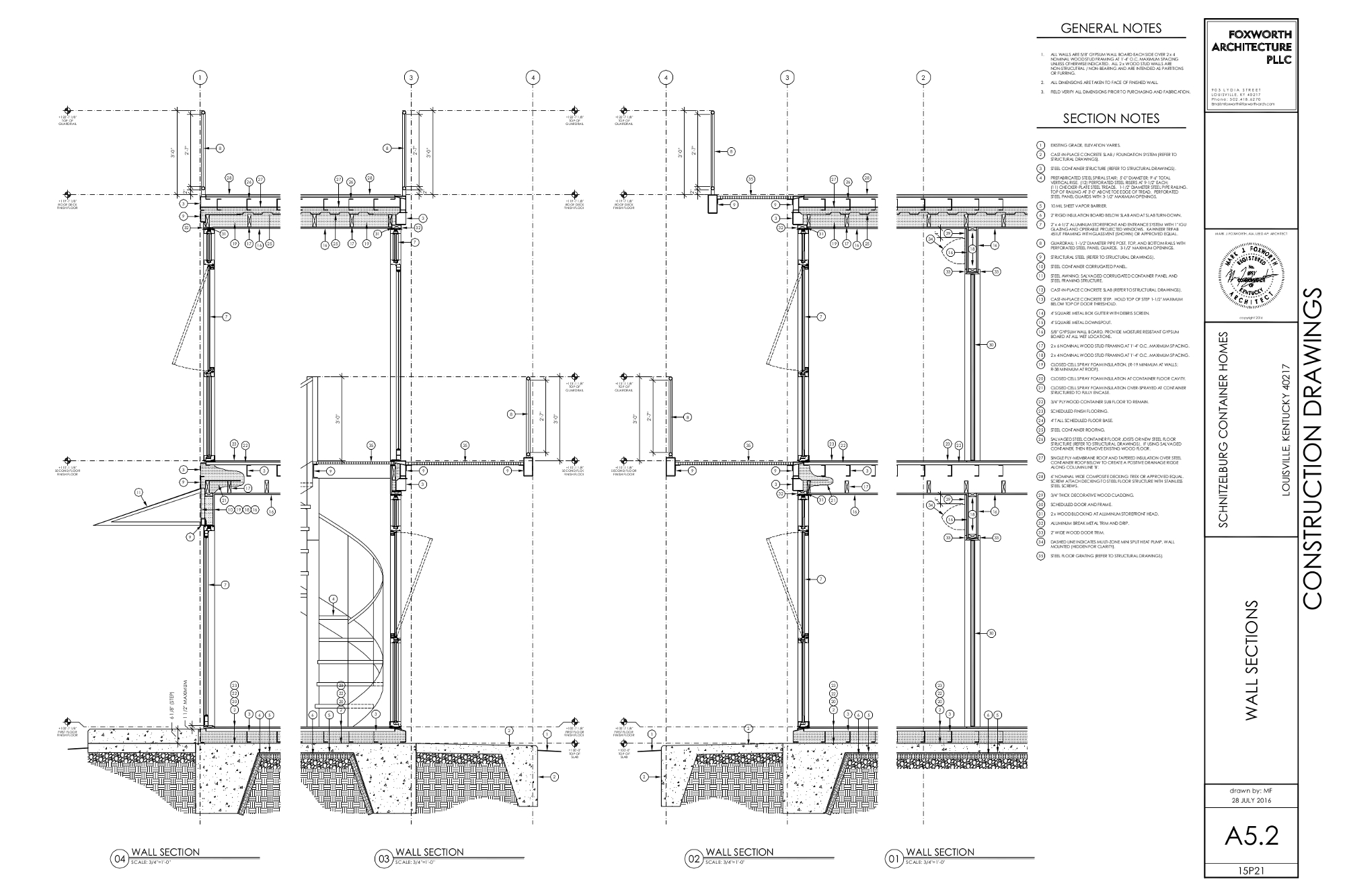 Foxworth Architecture - Schnitzelburg Container Homes