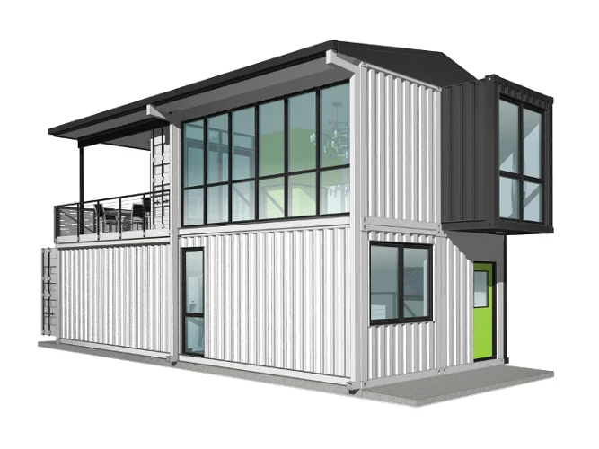 Foxworth Architecture - Single Family Container House - Louisville, Kentucky