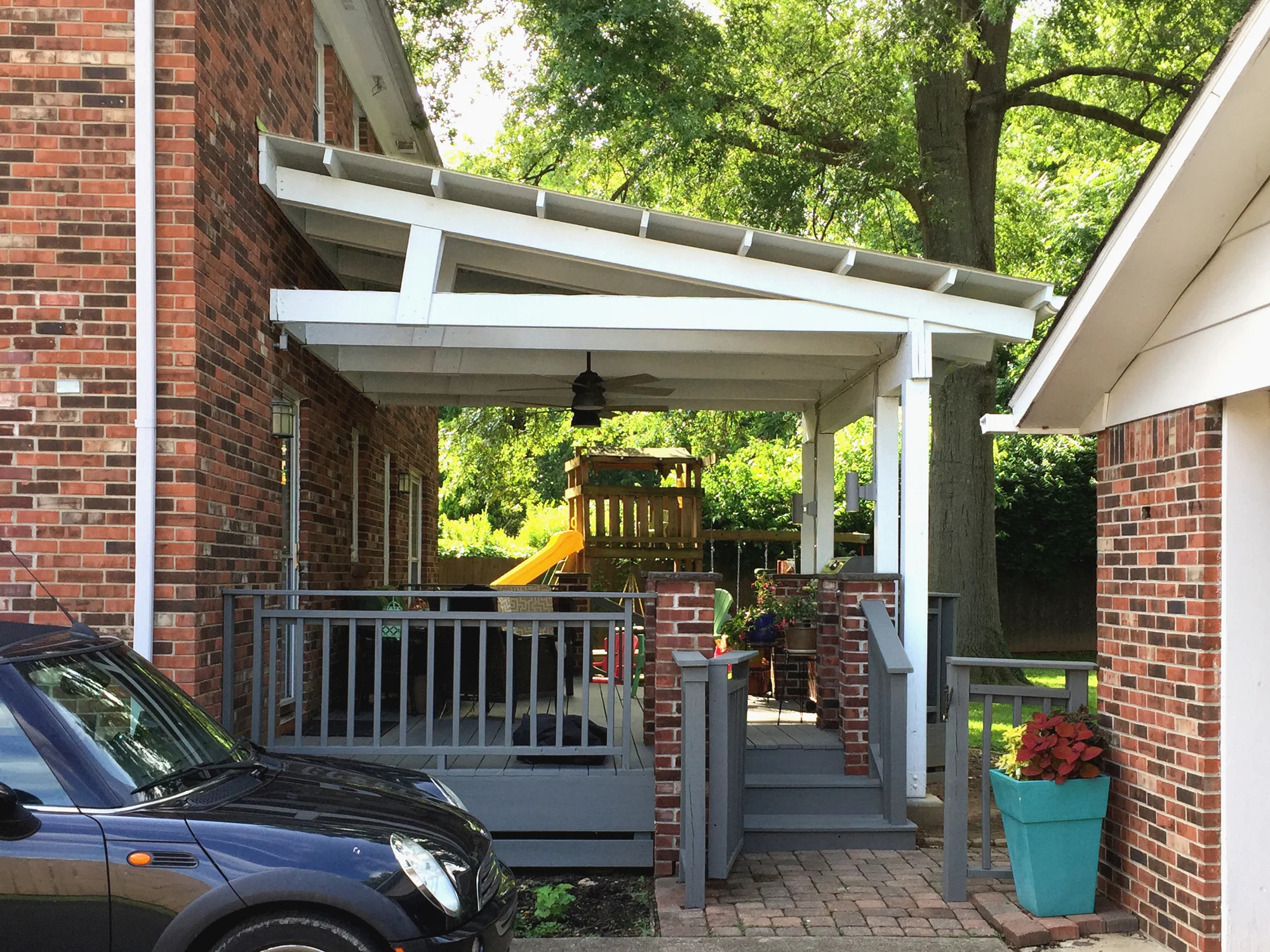 Foxworth Architecture - Porch Addition (End View)