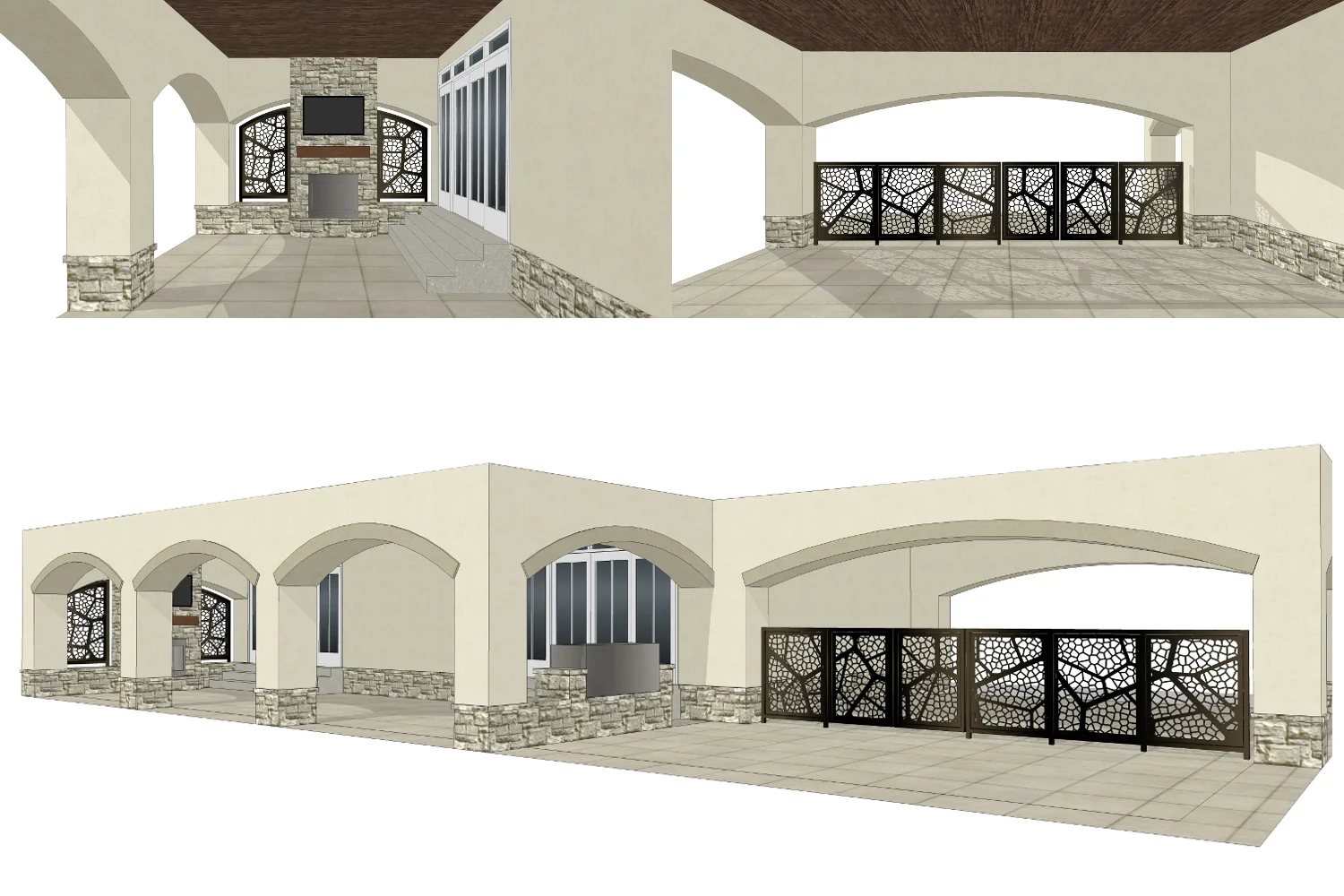 Foxworth Architecture - Cellular Fence - Louisville, Kentucky