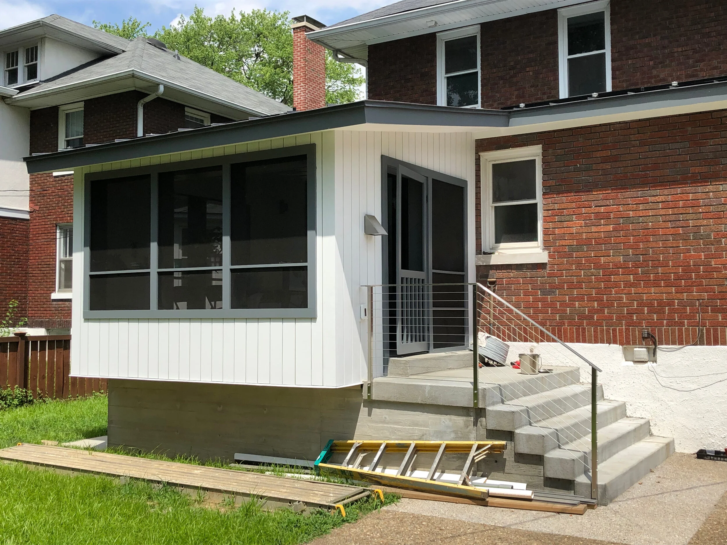 Foxworth Architecture - Screened Porch Addition - Louisville, Kentucky