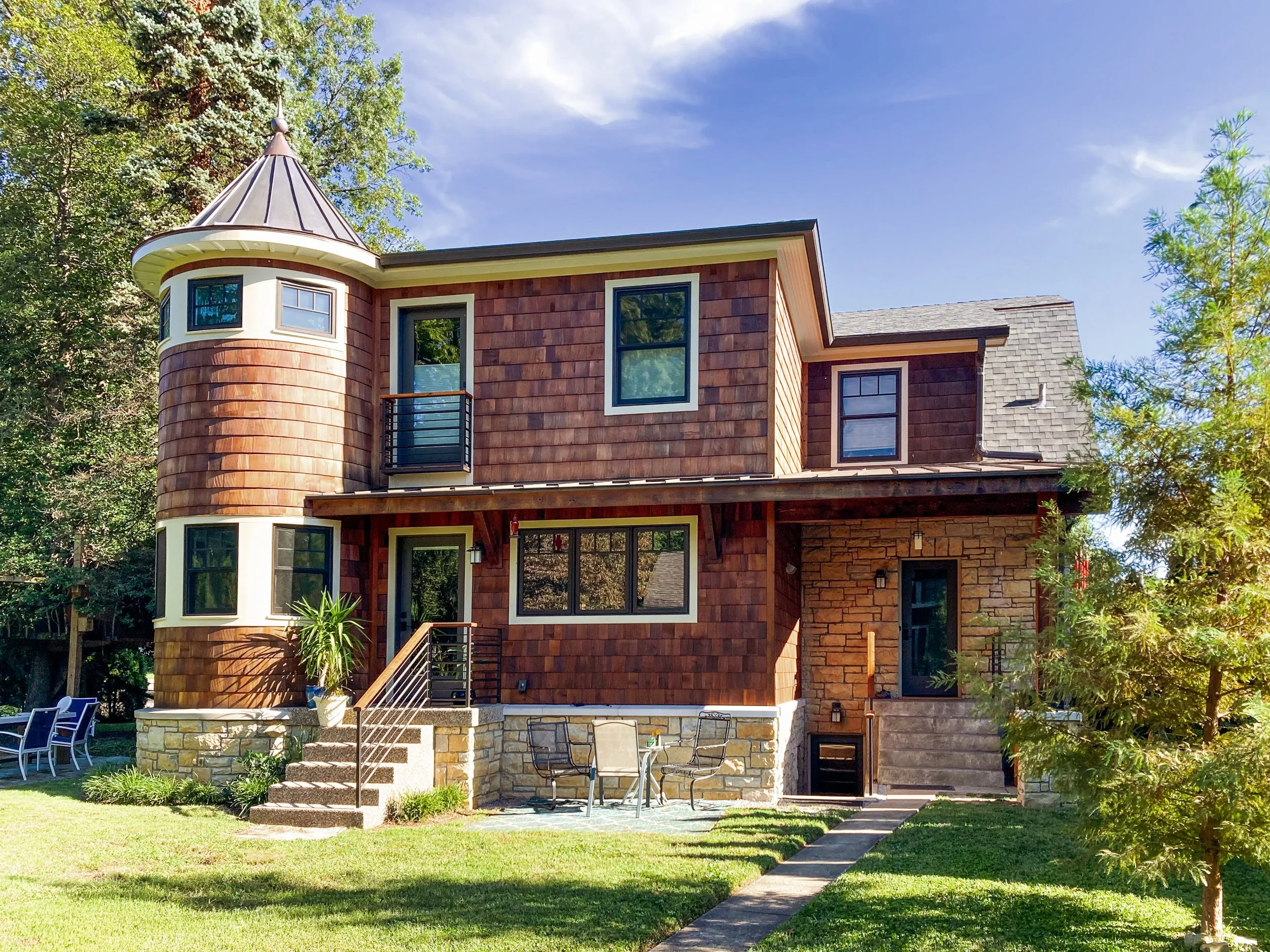 Foxworth Architecture - Turret Addition: Audubon Park