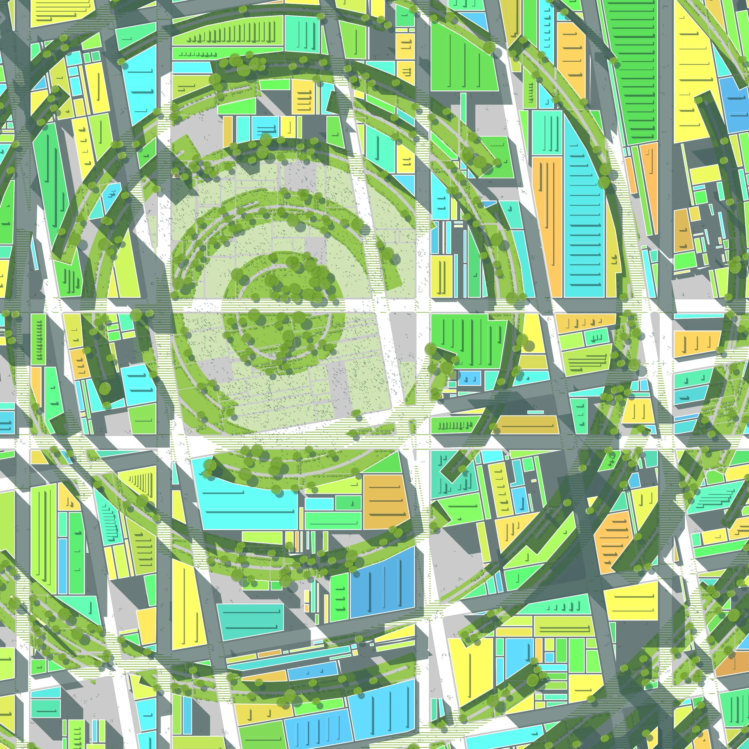 Parametric Cities (aloe verra detail)