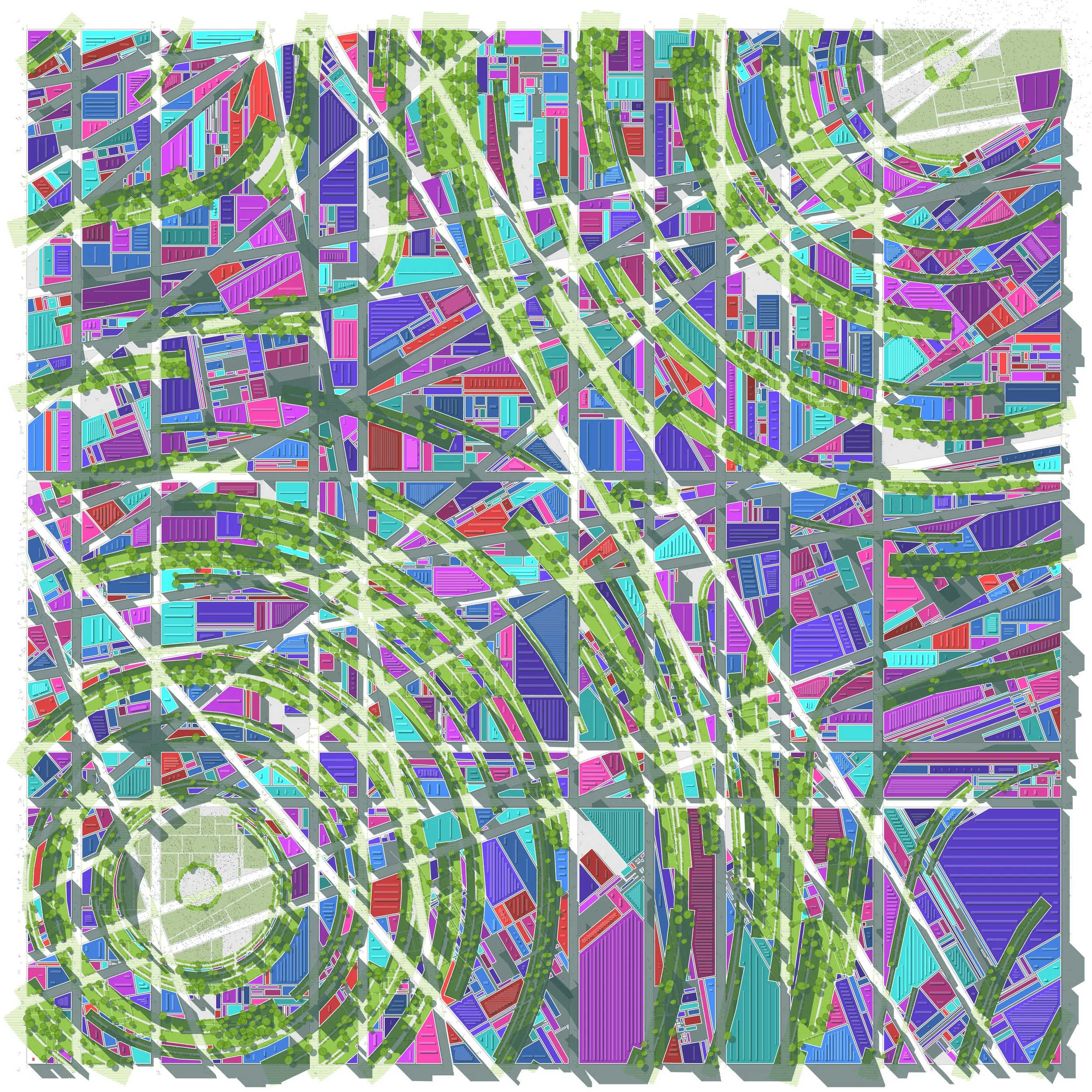 Parametric Cities (grape crush)
