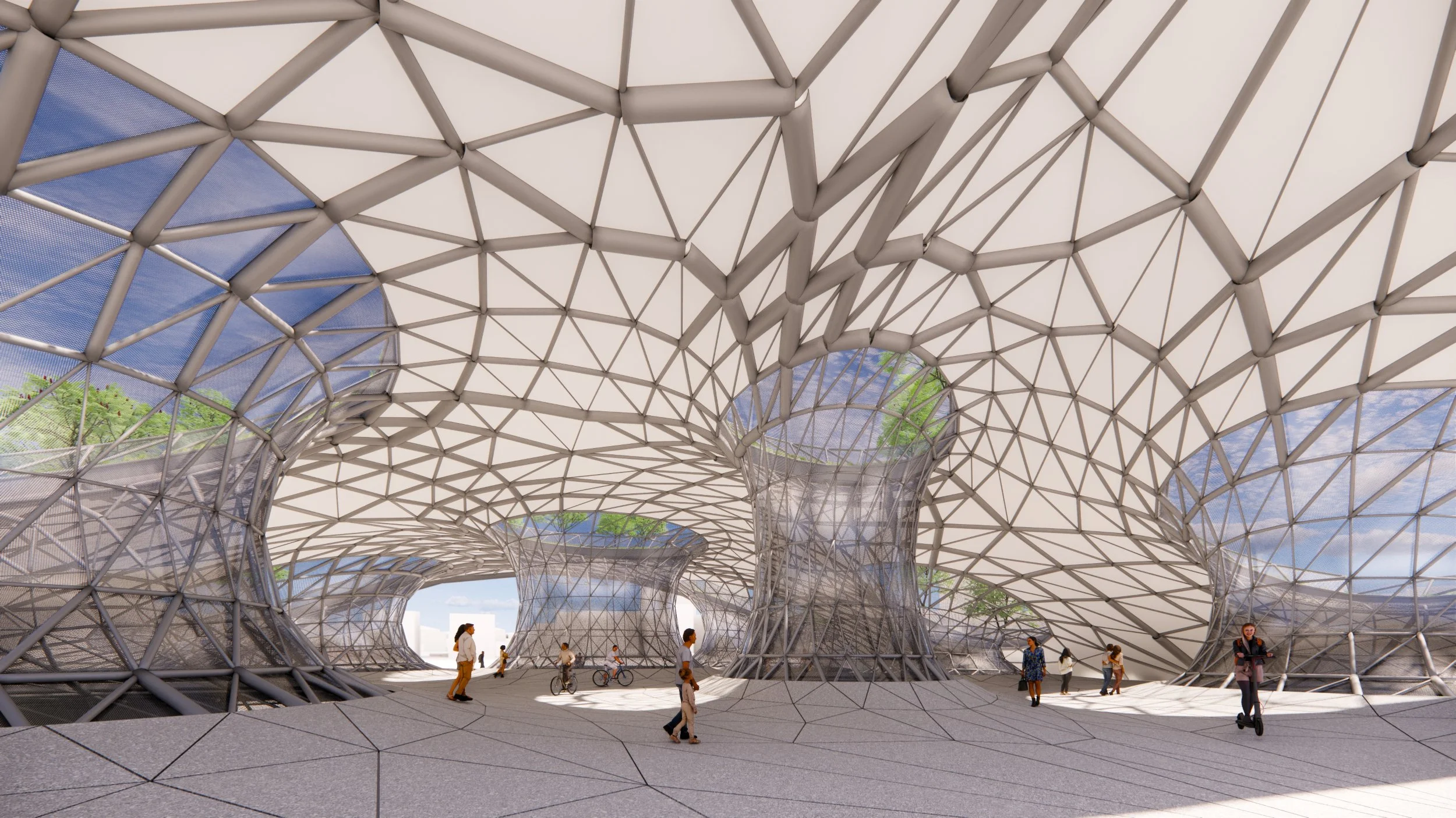 Portland Stitch Competition Redux (open-air market)