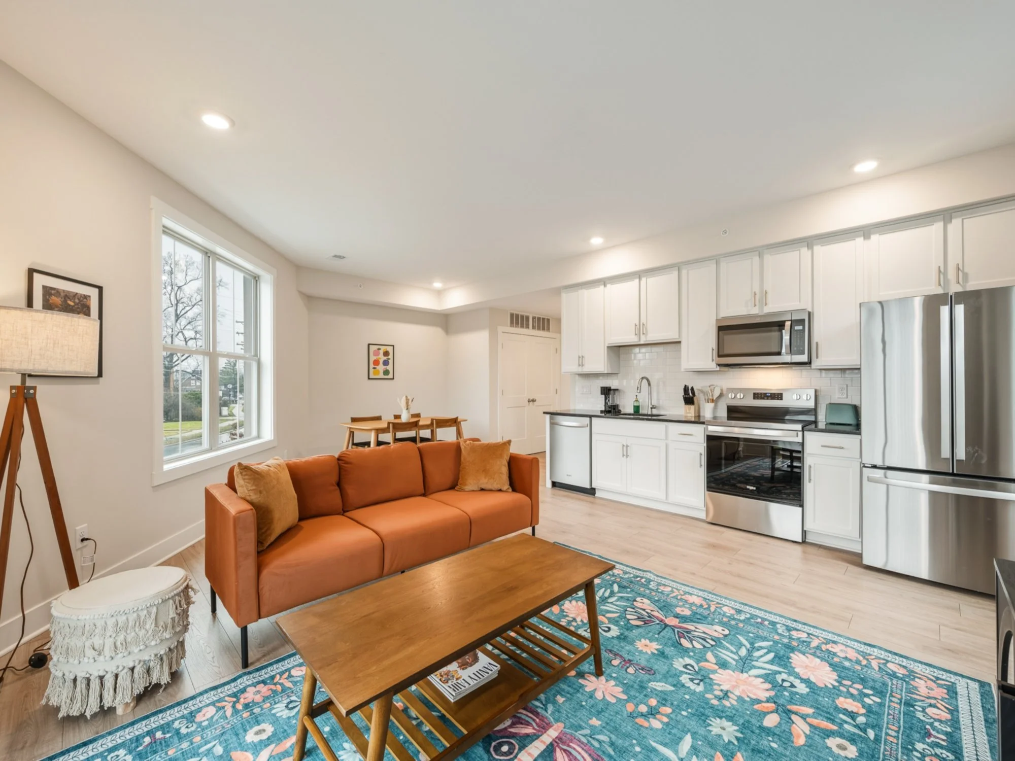 Foxworth Architecture - Talbott Ave Apartments (Living Area)