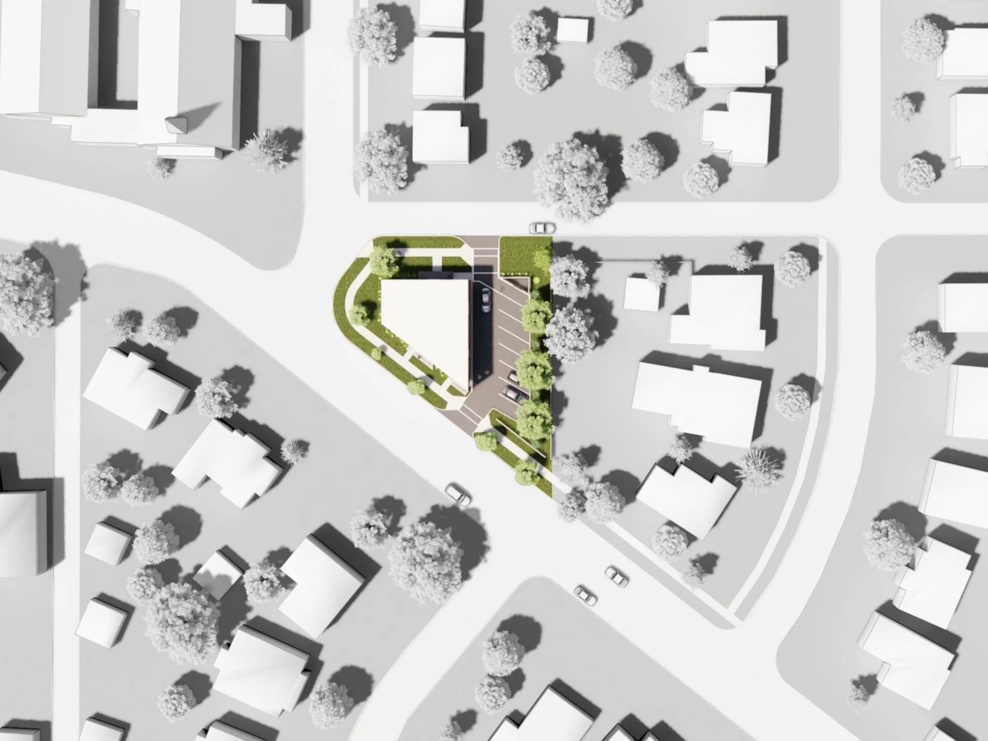 Foxworth Architecture - Talbott Ave Apartments (Site Plan)