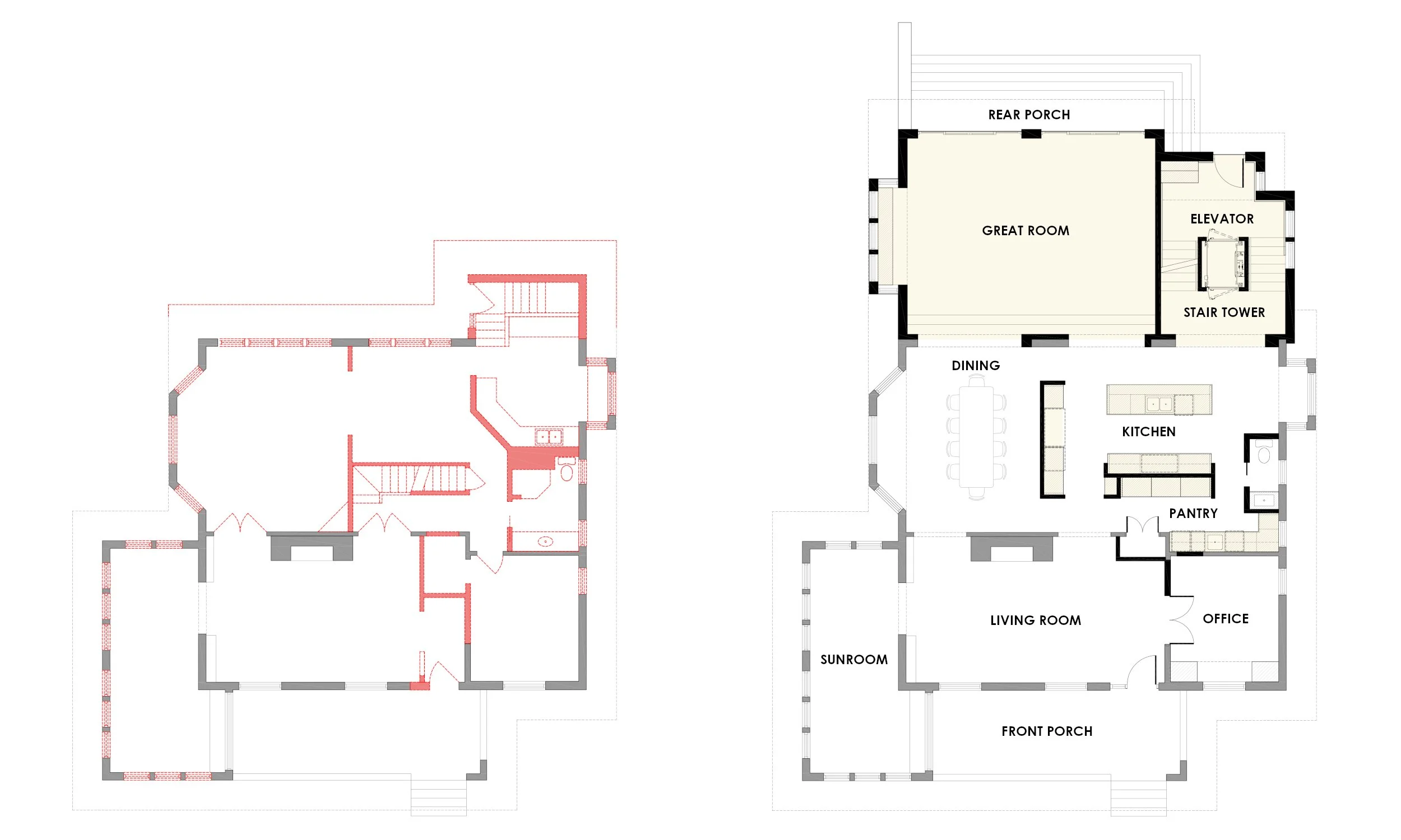 Foxworth Architecture - Craftsman Addition