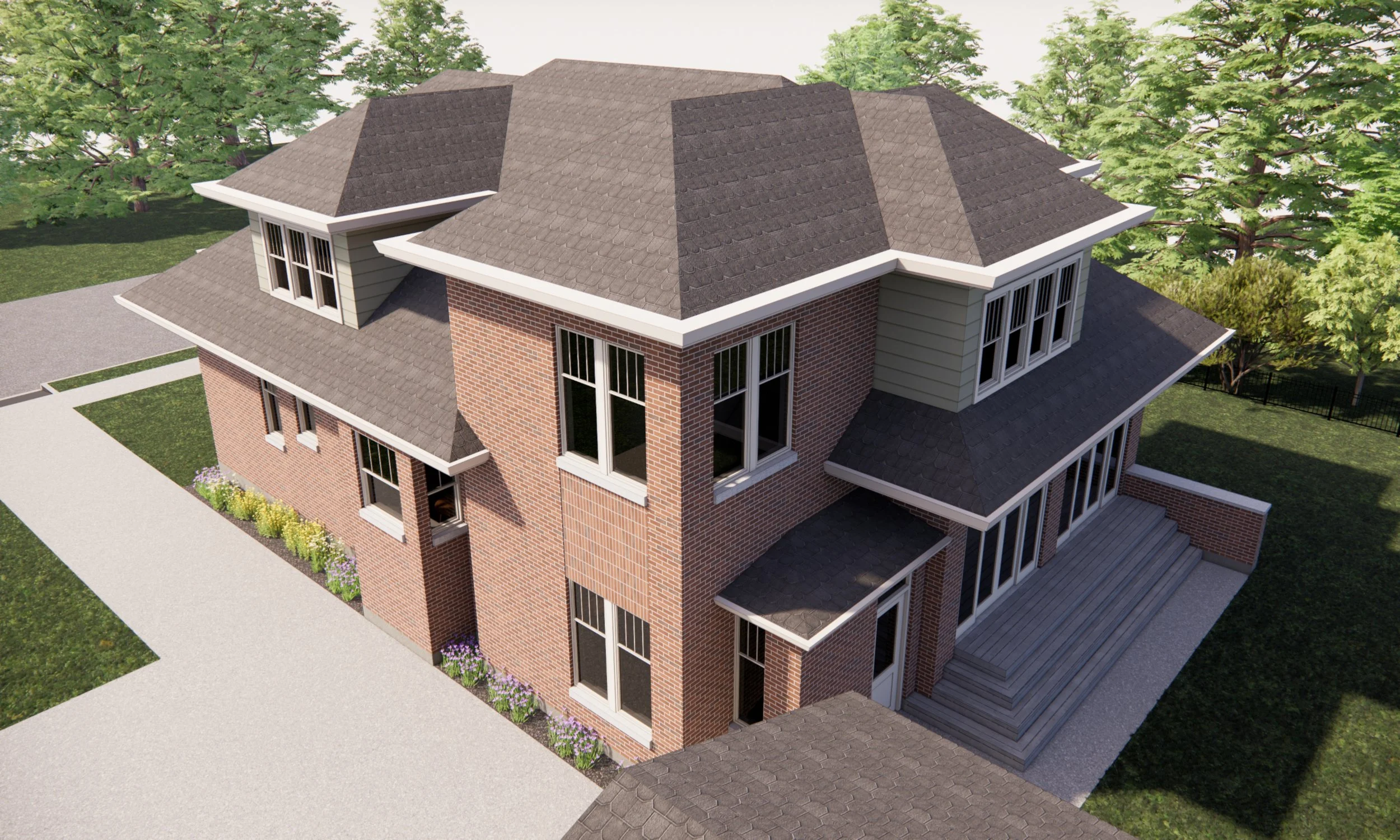 Foxworth Architecture - Craftsman Addition