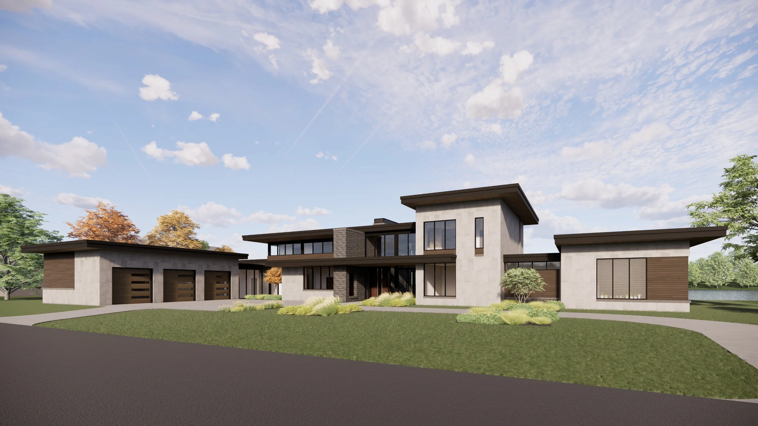Foxworth Architecture - Block House (Front)